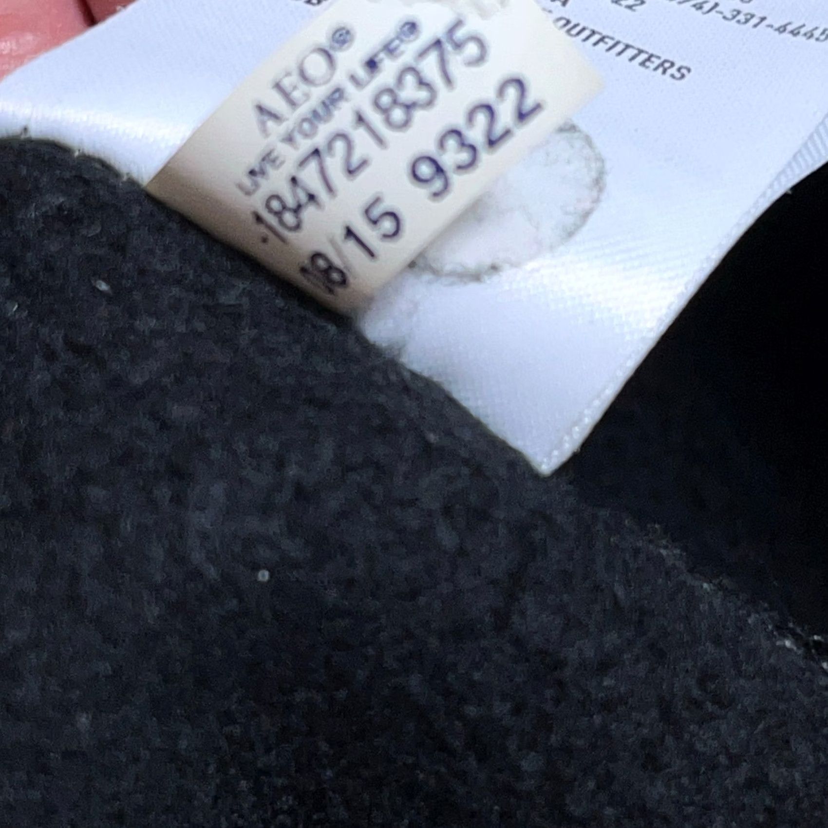 American Eagle Outfitters VINTAGE American Eagle Hoodie Men Large Black Sweatshirt Spellout 2000s Bird Size US L / EU 52-54 / 3 - 6 Thumbnail