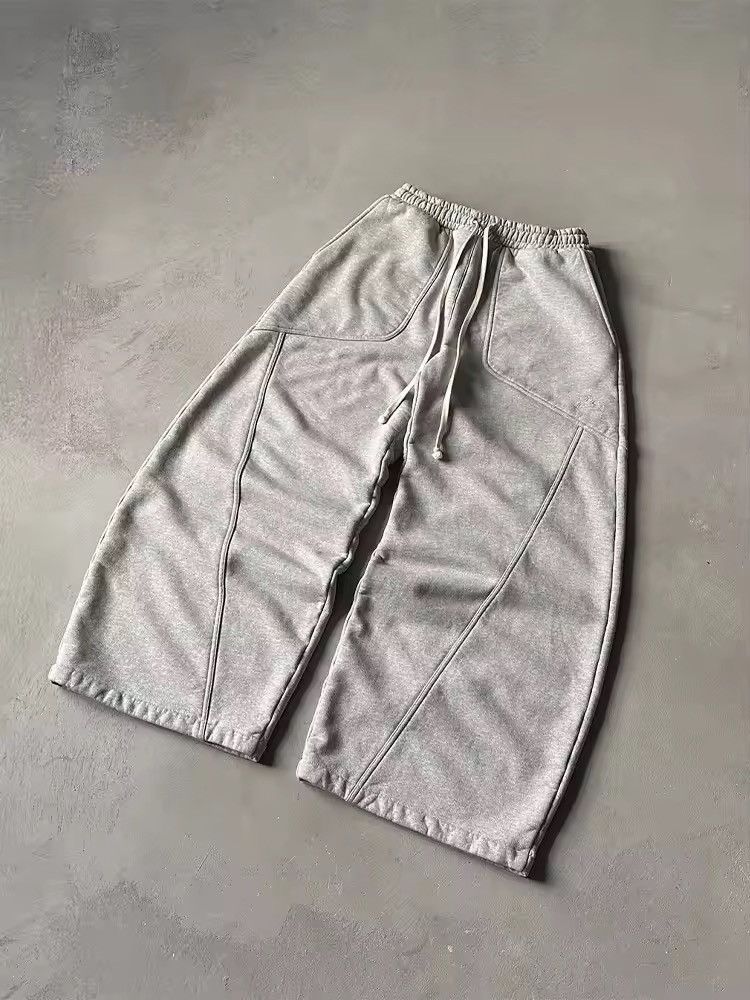 Japanese Brand × Other Embroidered Wideleg Sweatpants Size US 34 / EU 50 - 3 Thumbnail