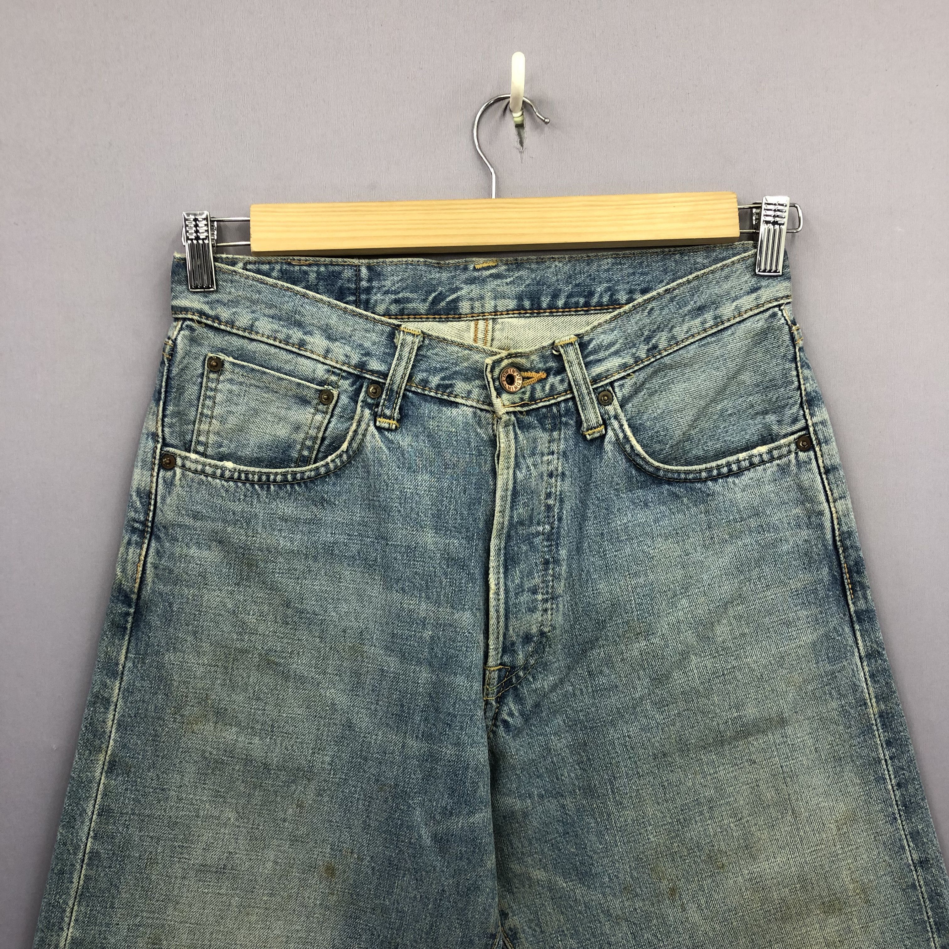 Edwin Vintage Edwin Selvedge Jeans Japanese Faded Light Wash Denim Size 28" / US 6 / IT 42 - 5 Thumbnail
