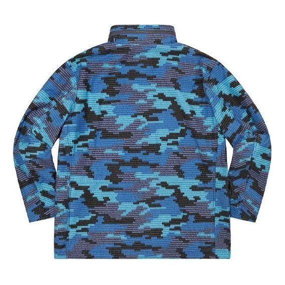 Supreme Supreme Logo Camo M-65 Jacket ‘Blue’ Size US XL / EU 56 / 4 - 4 Thumbnail