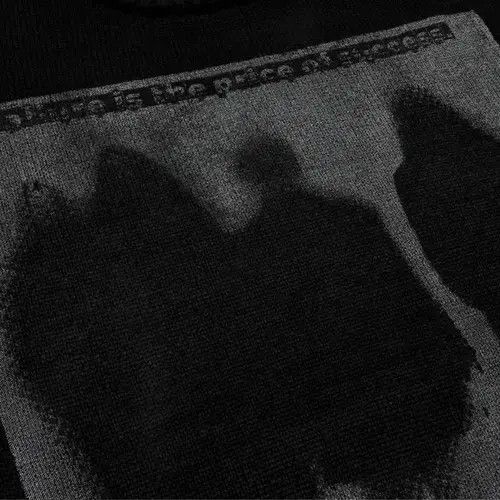 VIBE Shadows Print Knitwear Crew Neck Gothic Punk Y2k Size US L / EU 52-54 / 3 - 3 Thumbnail