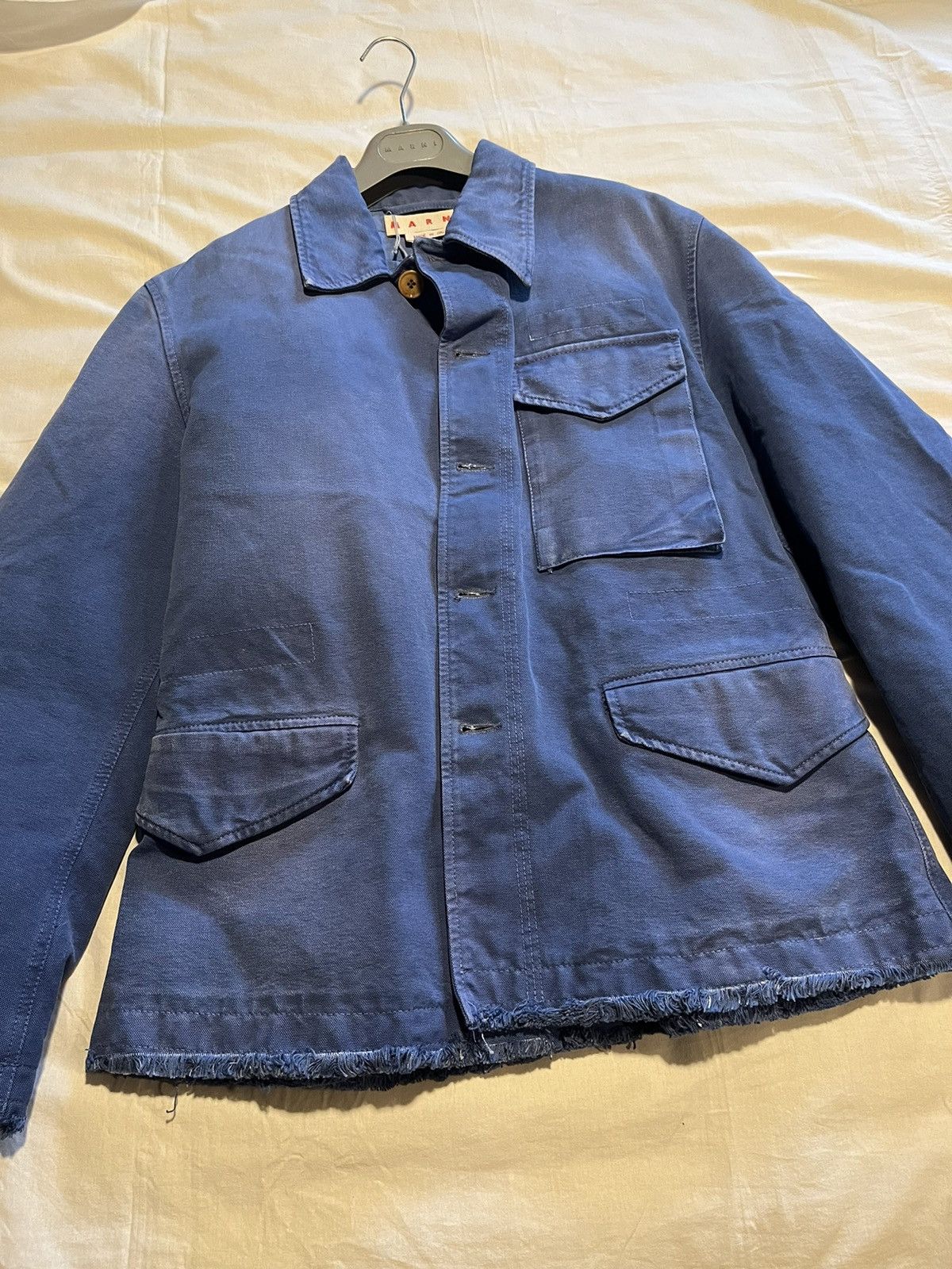 Marni Marni blue heavy denim jacket. Size US M / EU 48-50 / 2 - 14 Thumbnail