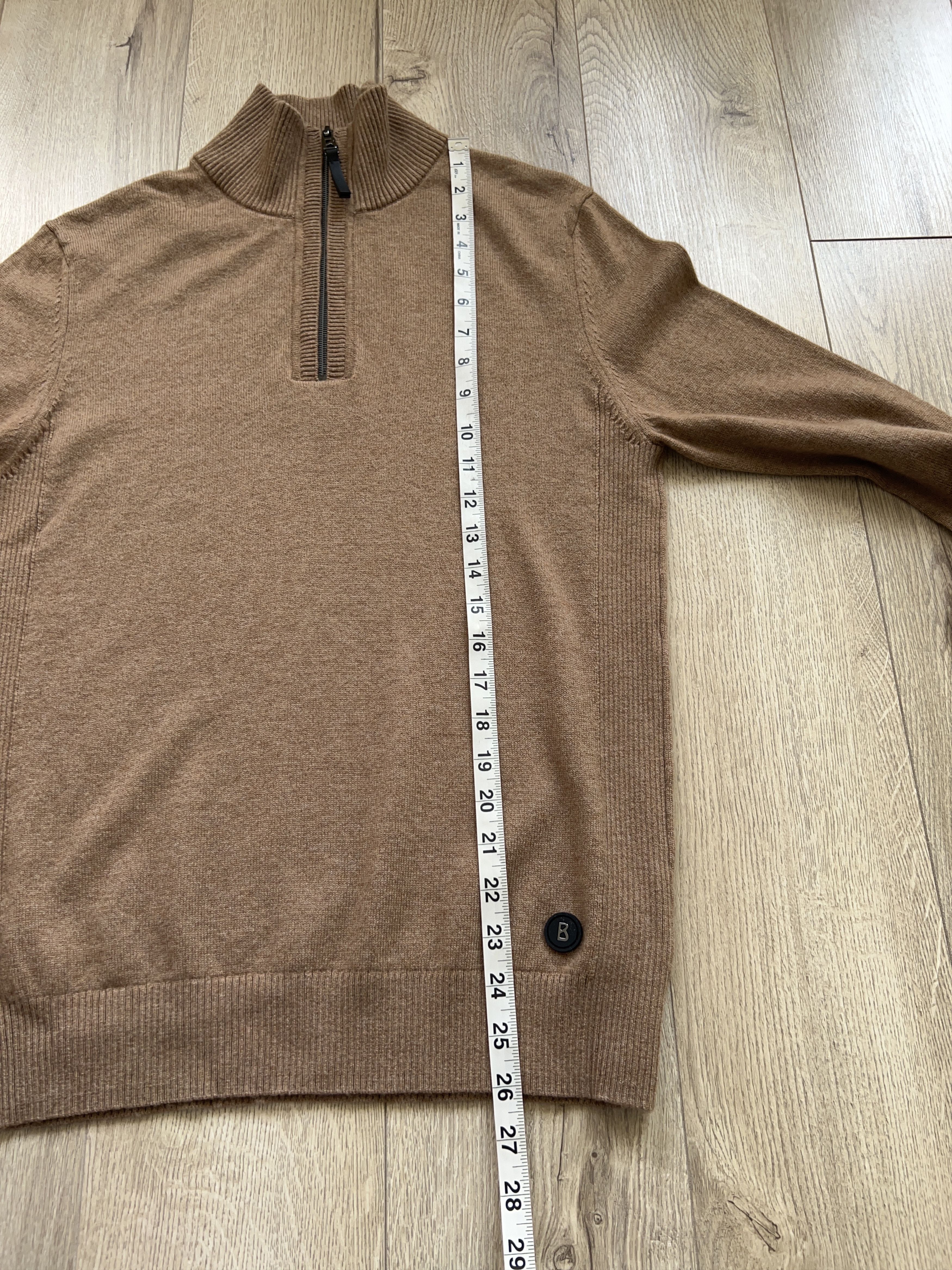 Bogner New Collection Wool Cashmere 1/4 Zip Sweater Pullover Size S Size US S / EU 44-46 / 1 - 8 Thumbnail