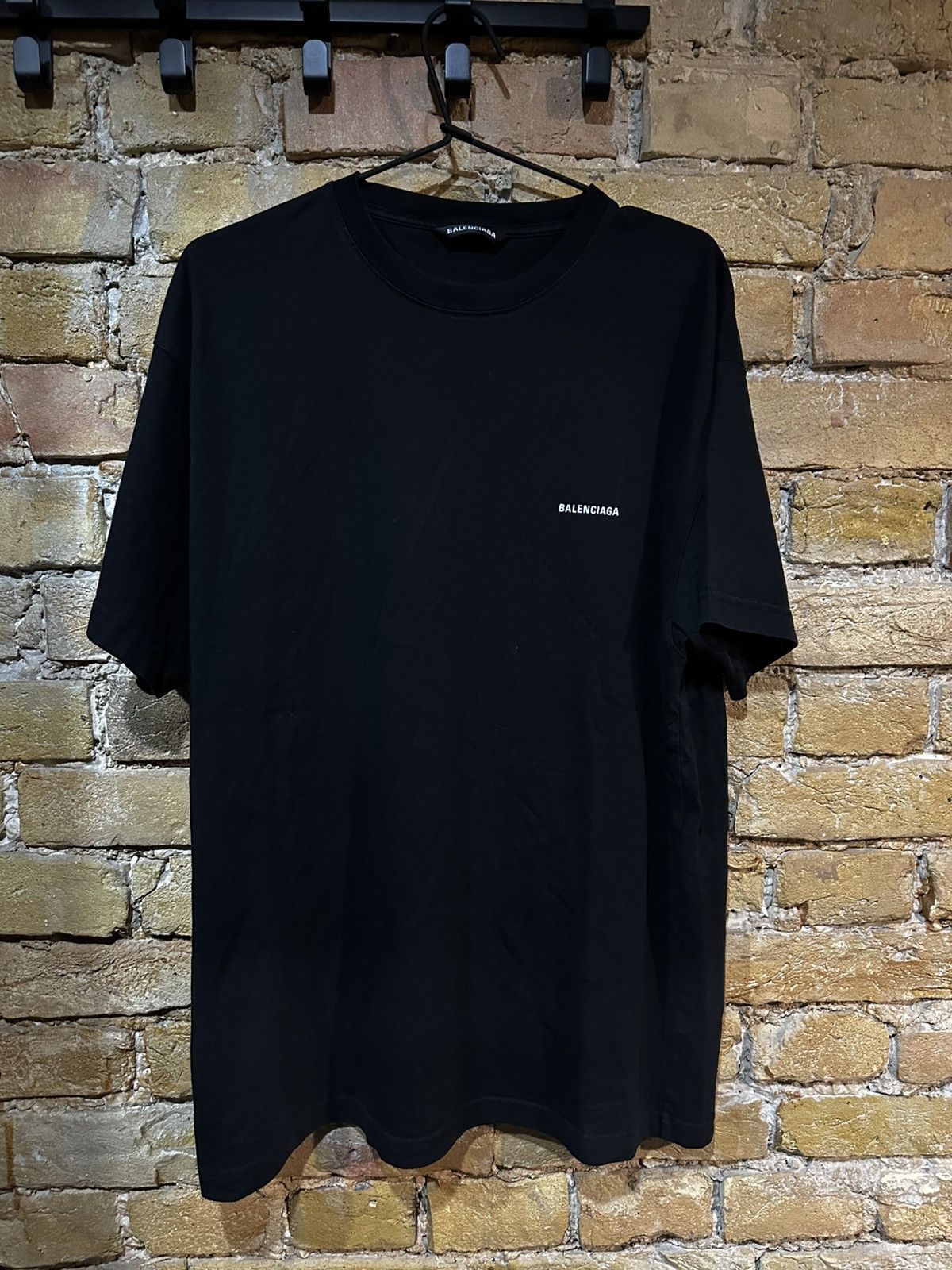 Balenciaga balenciaga small logo tshirt Size US M / EU 48-50 / 2 - 1 Thumbnail