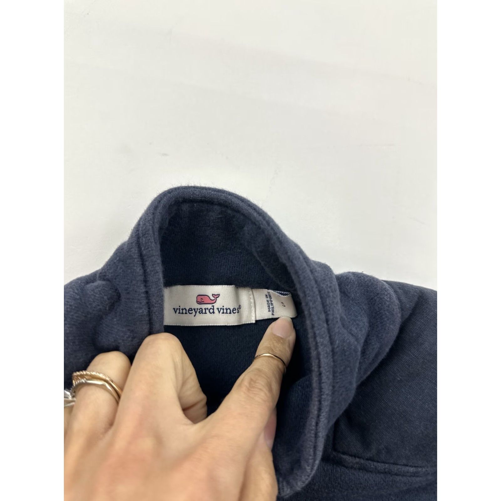 Vineyard Vines Vineyard Vines Sweatshirt Womens Size S Blue 1/4 Zip Pullover Activewear -2 Size S / US 4 / IT 40 - 7 Thumbnail