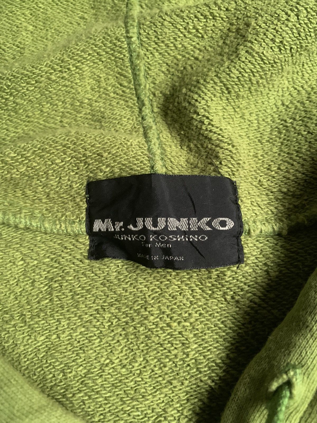 Japanese Brand Vintage Mr. Junko Koshino For Men Zip Hooide Size US M / EU 48-50 / 2 - 3 Thumbnail
