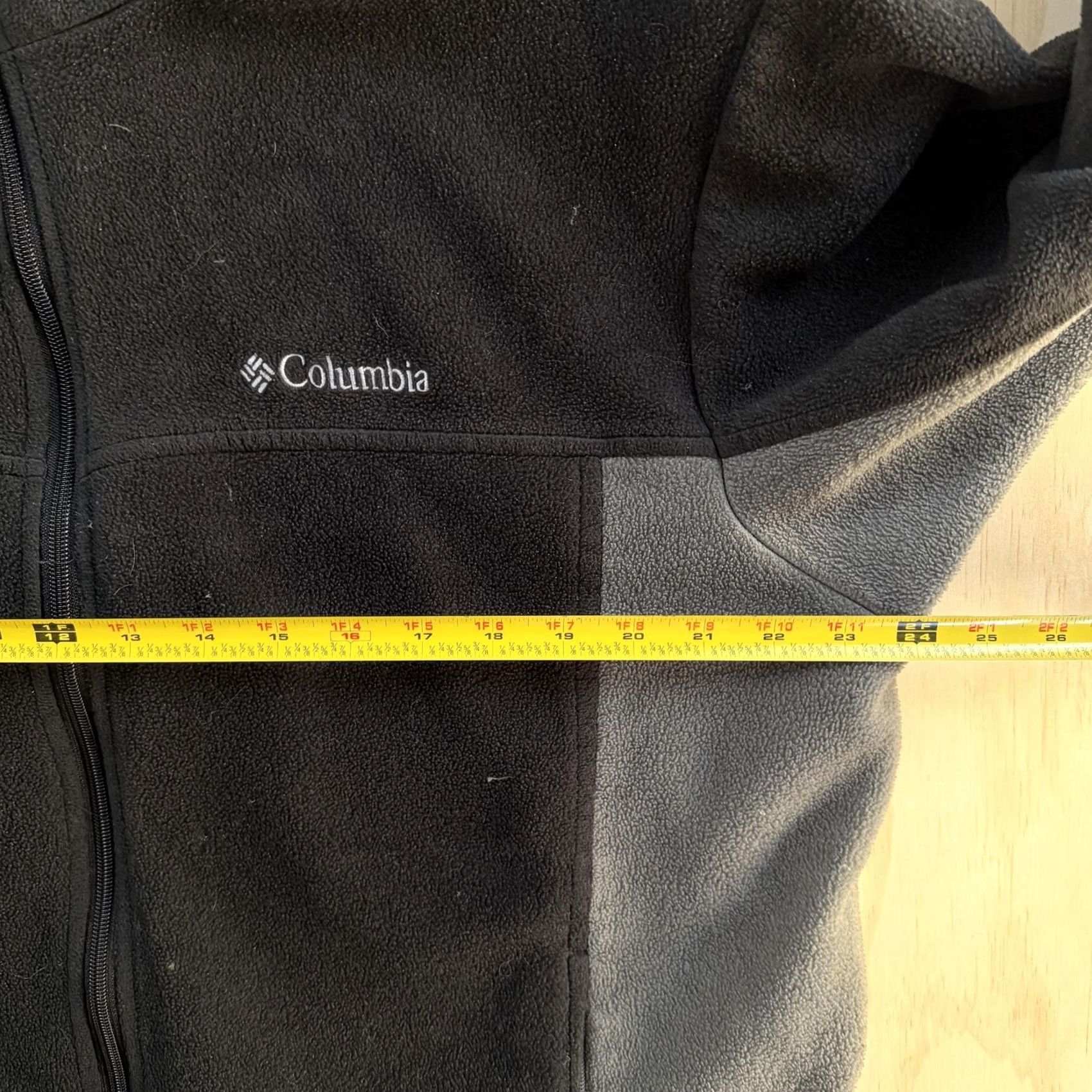 Vintage Columbia Jacket Mens XL Black Gray Fleece Full Zip Outdoor Hiking Casual Size US XL / EU 56 / 4 - 6 Thumbnail