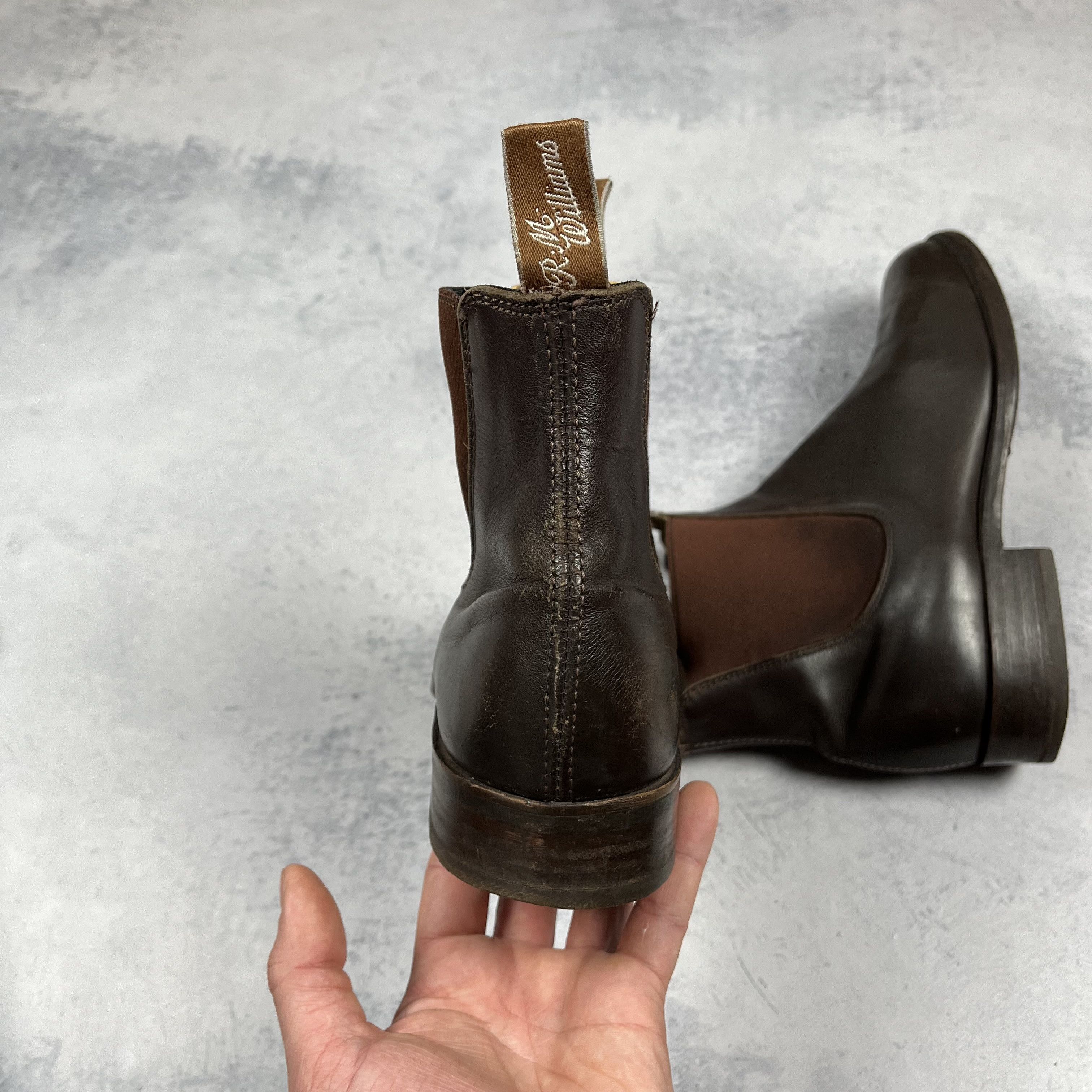 R.M. Williams R.M. Williams Brown Leather Comfort Craftsman Boots Size US 9.5 / EU 42-43 - 6 Thumbnail