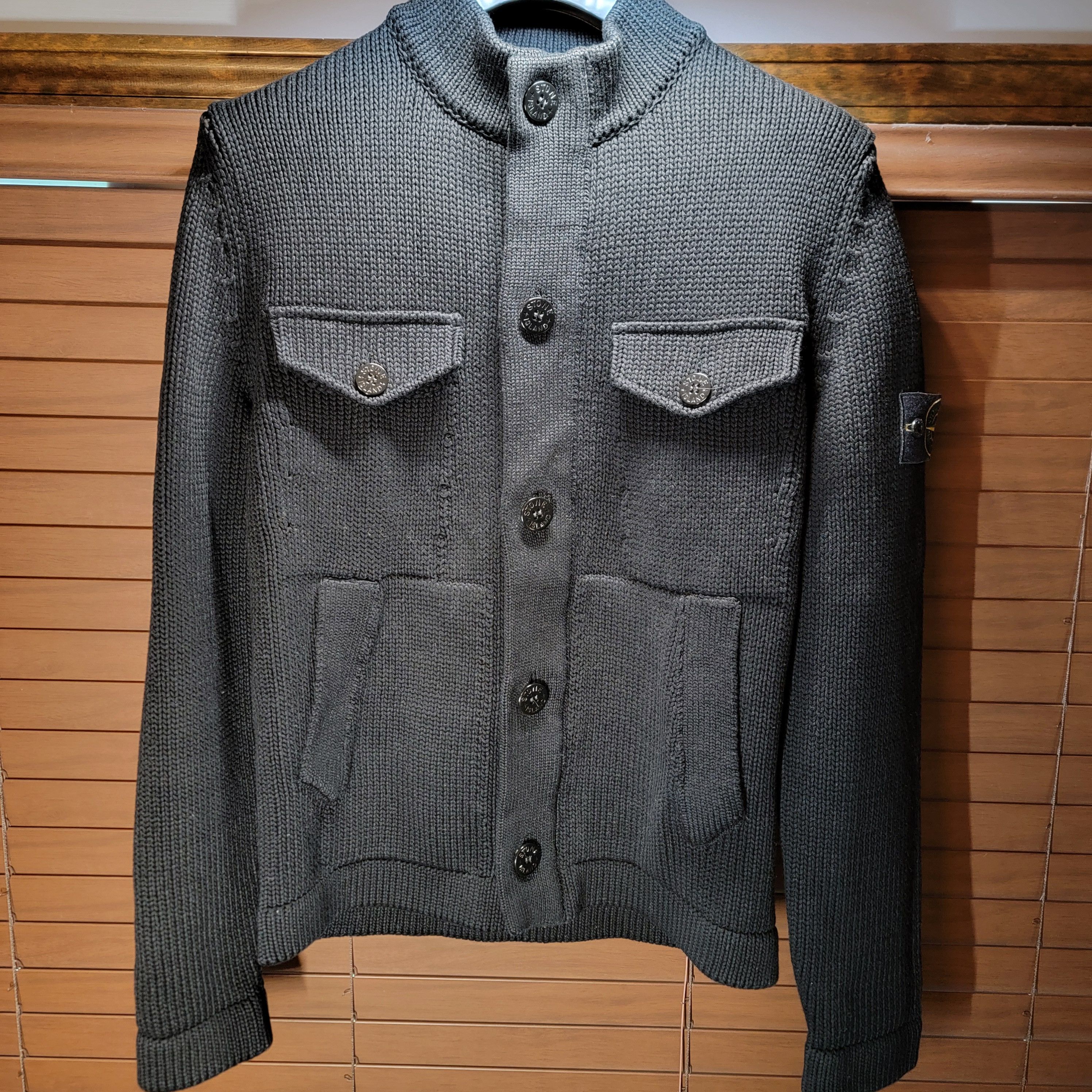 Stone Island Stone island cable knit cardigan Size US M / EU 48-50 / 2 - 1 Thumbnail