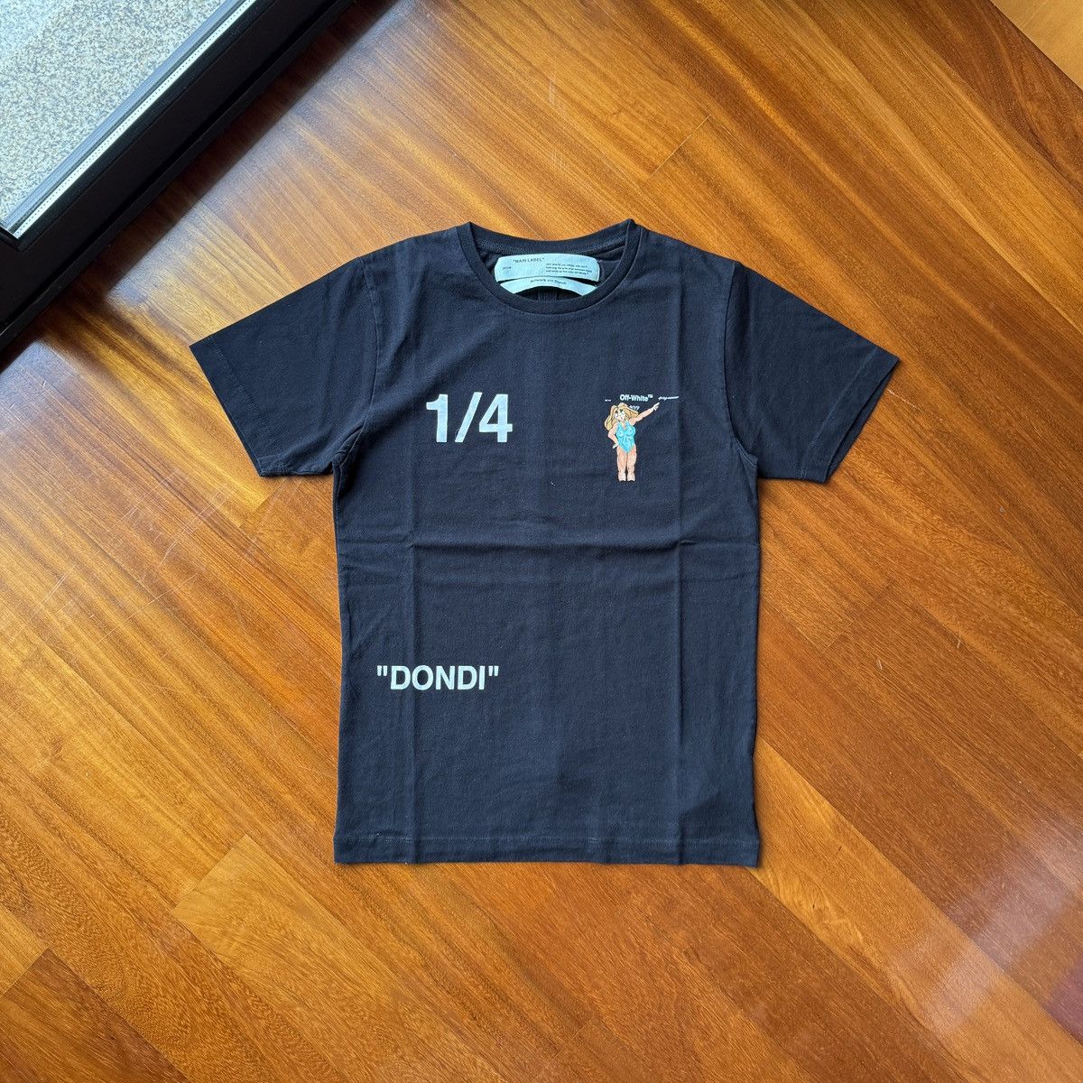 Off-White Off-White dondi tee slim fit size XS black Size US XS / EU 42 / 0 - 1 Thumbnail