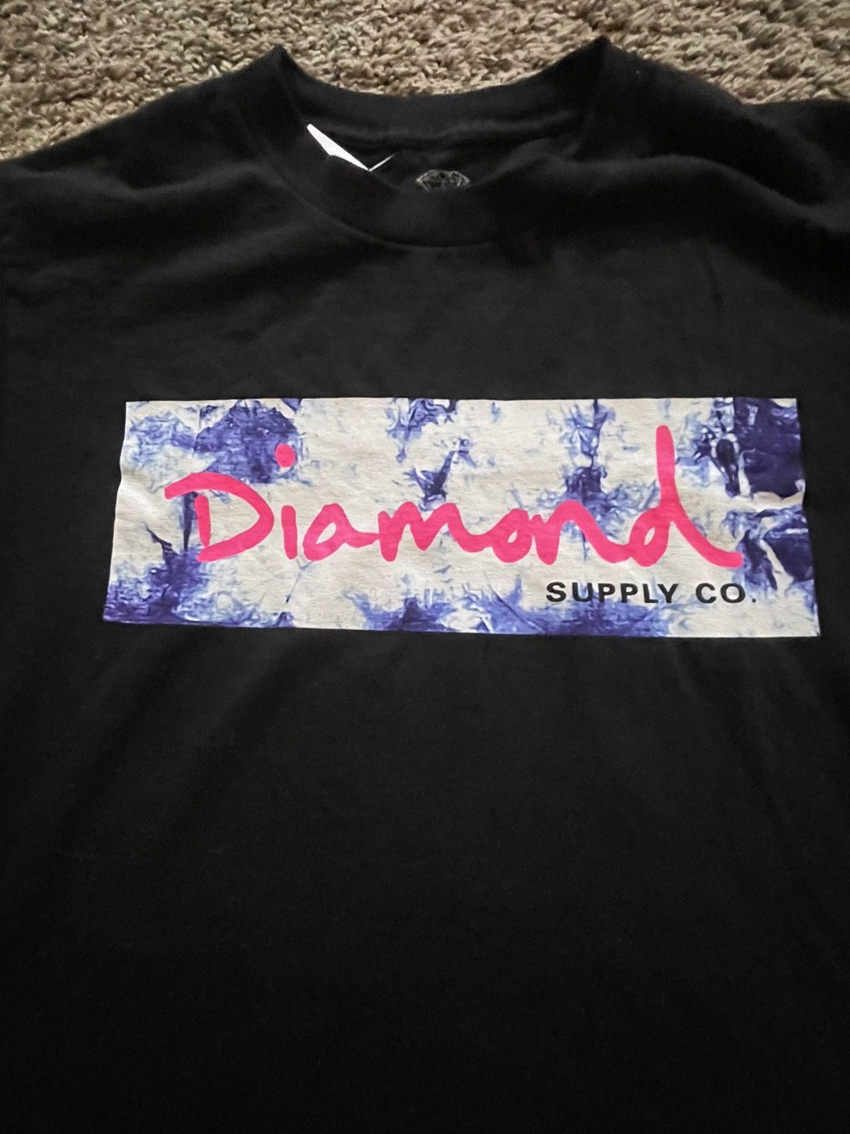 Diamond Supply Co. Diamond Supply Co. - Black with Oink Writing Size US S / EU 44-46 / 1 - 3 Thumbnail