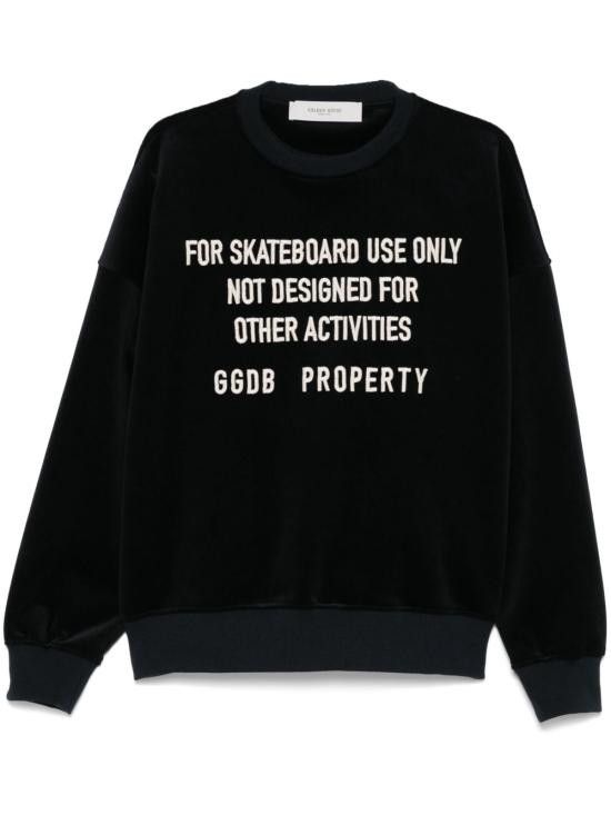 Golden Goose GOLDEN GOOSE Men Hoodies GUP01938 P00187250907 Black Size US M / EU 48-50 / 2 - 1 Thumbnail