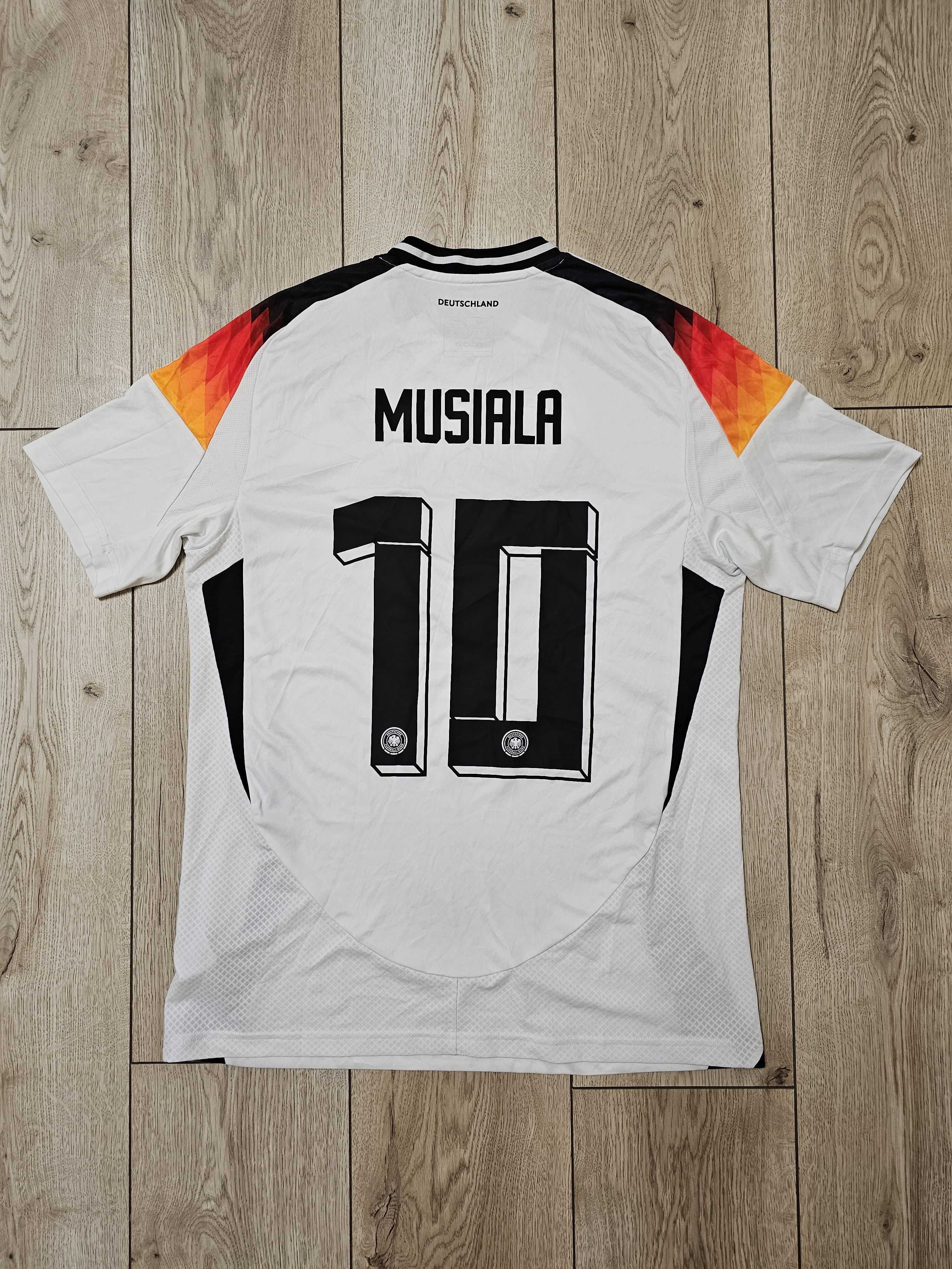 Adidas GERMANY 2024 HOME EURO MUSIALA FOOTBALL SHIRT SOCCER JERSEY Size US M / EU 48-50 / 2 - 1 Thumbnail