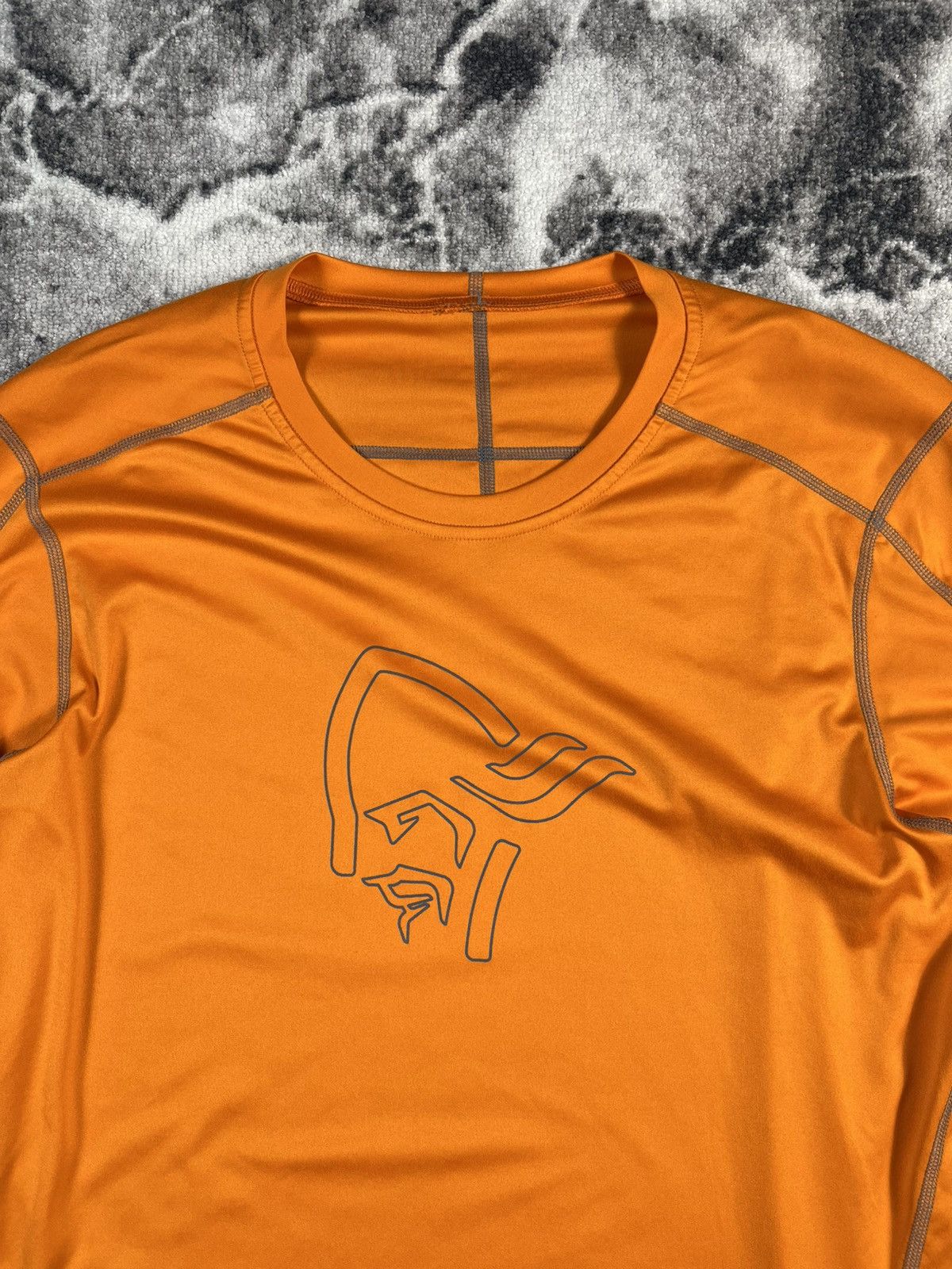 Norrona Norrøna Tech Long Sleeve Shirt Orange Outdoor Size US M / EU 48-50 / 2 - 6 Thumbnail