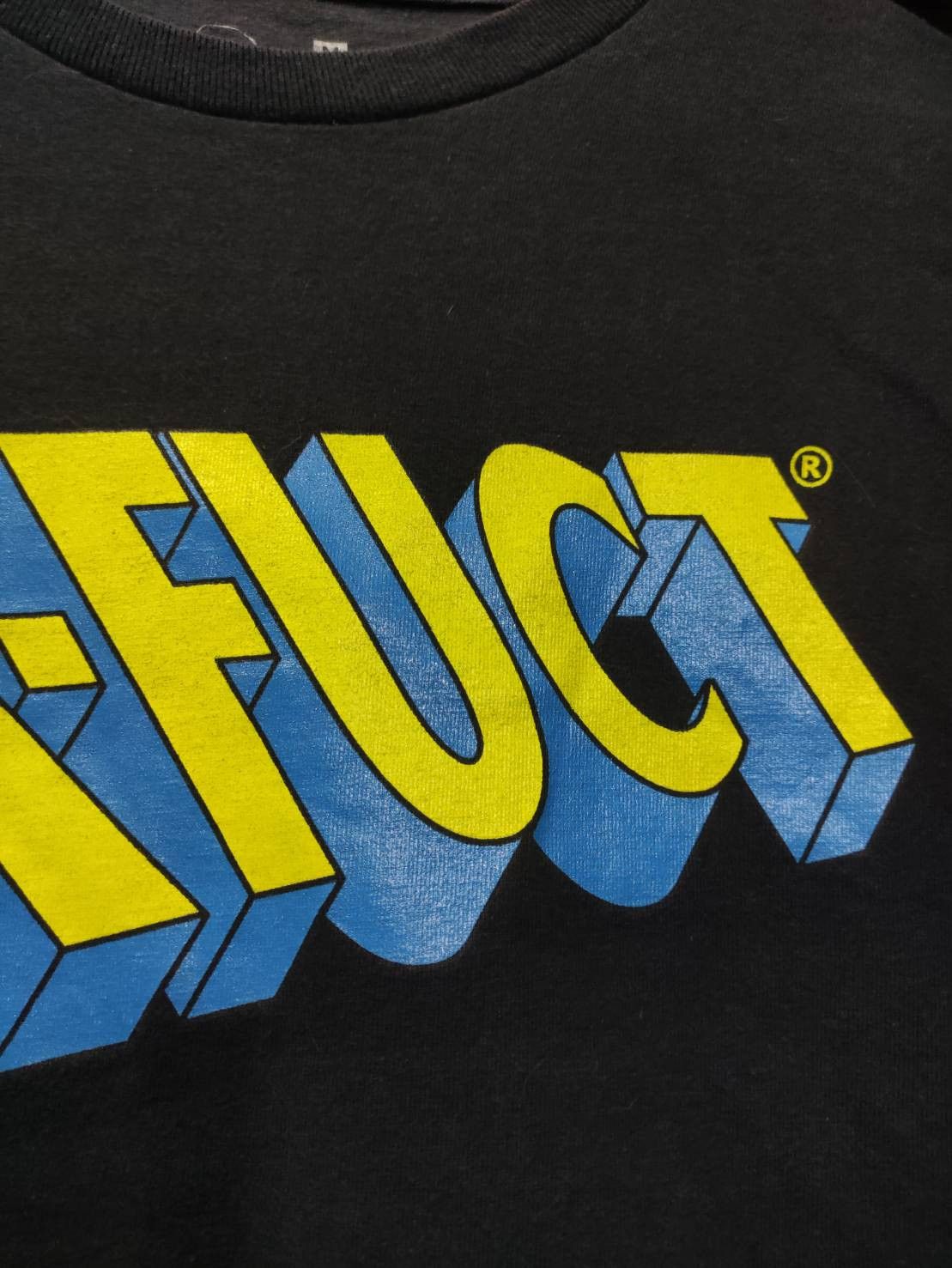 FUCT × Xlarge Fuct x Xlarge " X-Fuct " Rip Off X-Men Logo T-Shirt Size US M / EU 48-50 / 2 - 4 Thumbnail