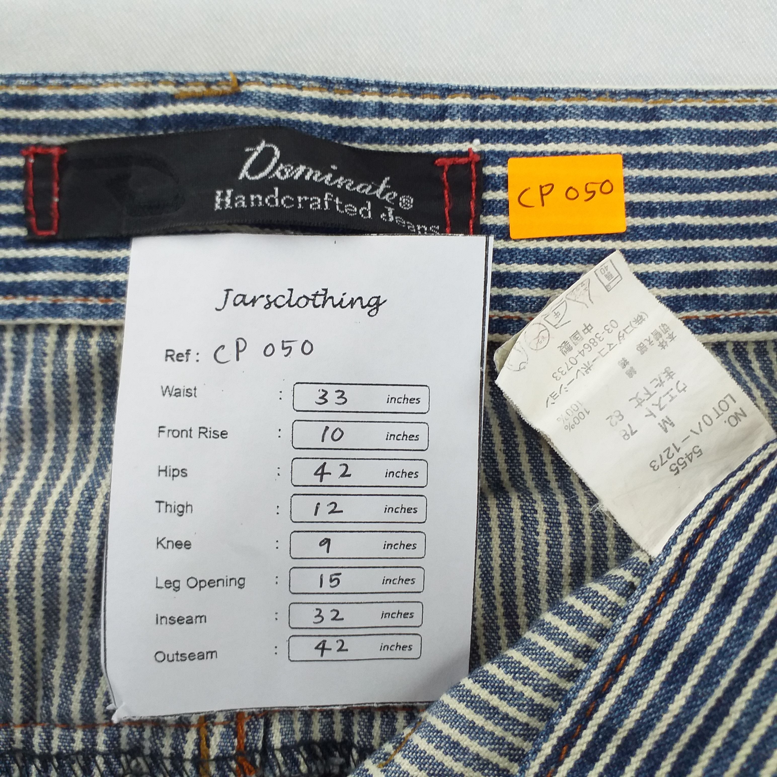 If Six Was Nine Vintage Japanese Brand Dominate Pants 33x32 -CP050 Size US 33 - 14 Thumbnail