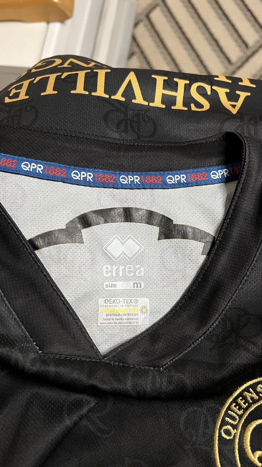 Errea MATCH WORN⁉️Queens park rangers Robert Dickie jersey errea Size US M / EU 48-50 / 2 - 8 Thumbnail
