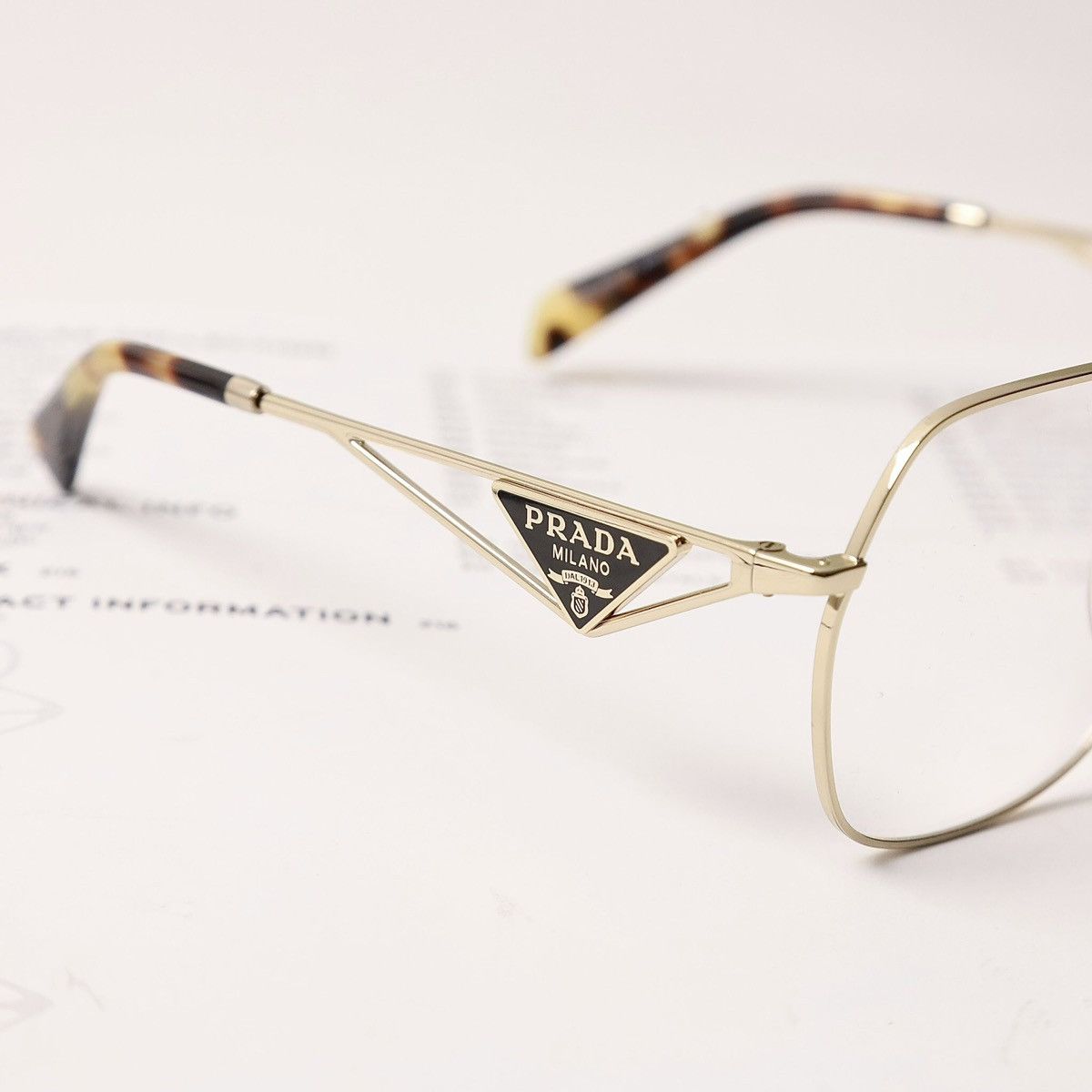 Prada PRADA 0PR 59ZV GLASSES Size ONE SIZE - 6 Thumbnail