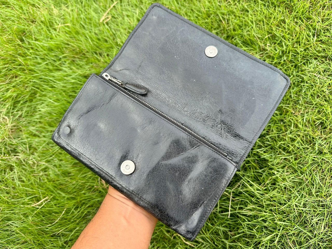 Balenciaga Authentic Balenciaga Agneau Giant 12 Continental Lambskin Size ONE SIZE - 5 Thumbnail