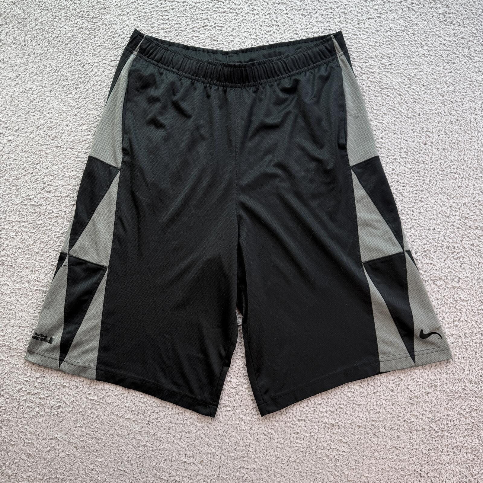 Nike Nike LeBron James Dri-FIT Basketball Shorts Y2K Black XL Size US 36 / EU 52 - 1 Thumbnail
