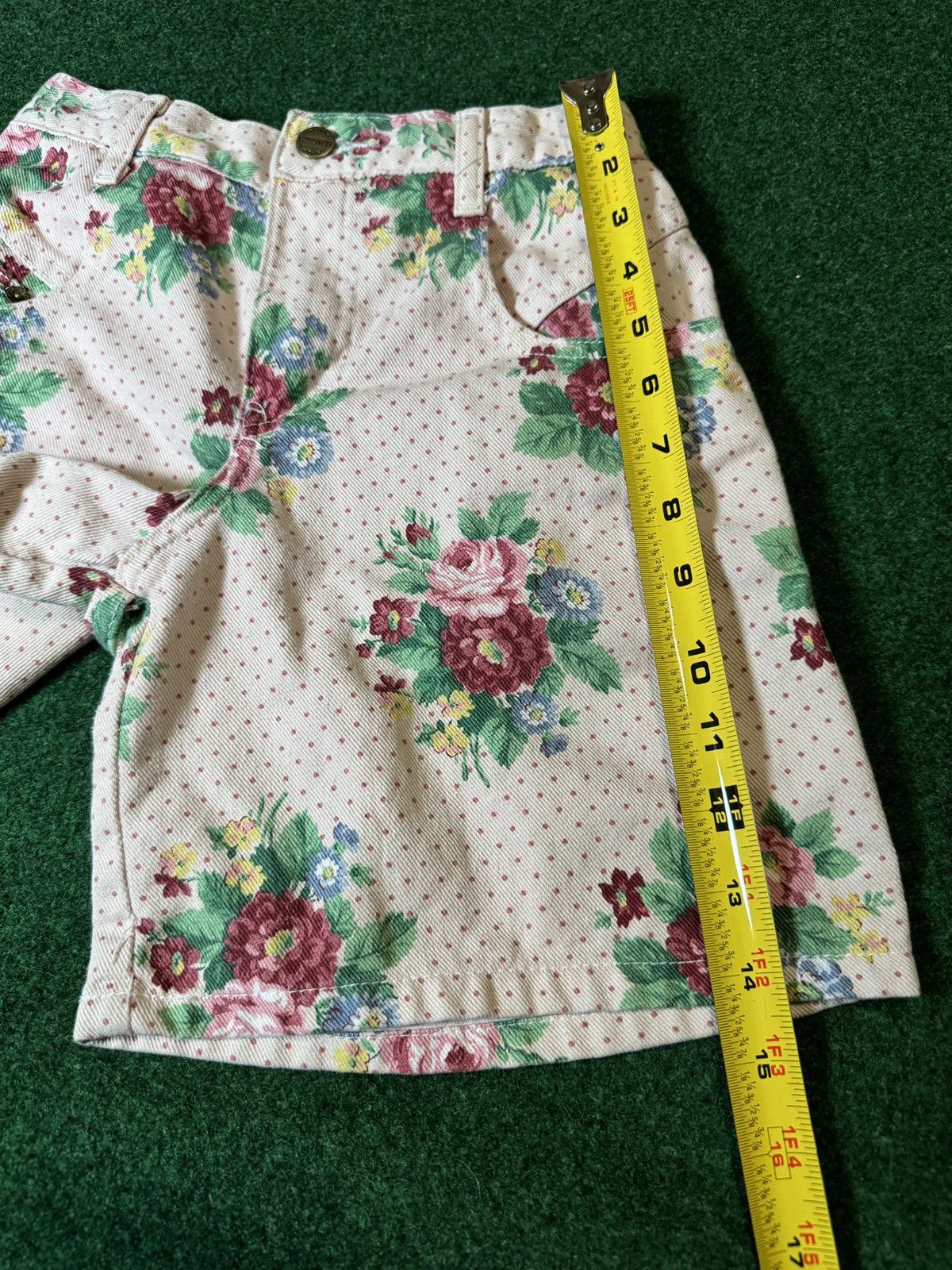 Vintage Vintage 90s Palmetto’s Womens 6/7 Floral Denim 8” Shorts Size 28" / US 6 / IT 42 - 7 Thumbnail