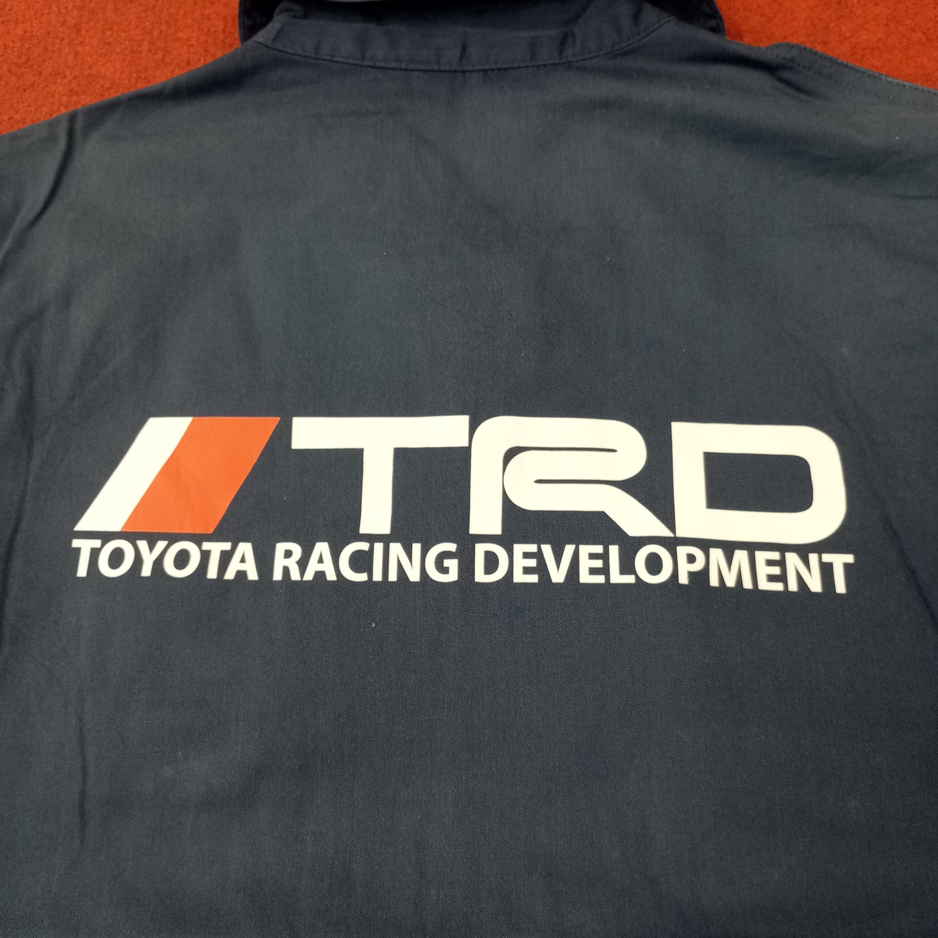 Vintage TRD Toyota Racing Development Custom Jacket c254n1 Size US M / EU 48-50 / 2 - 2 Thumbnail