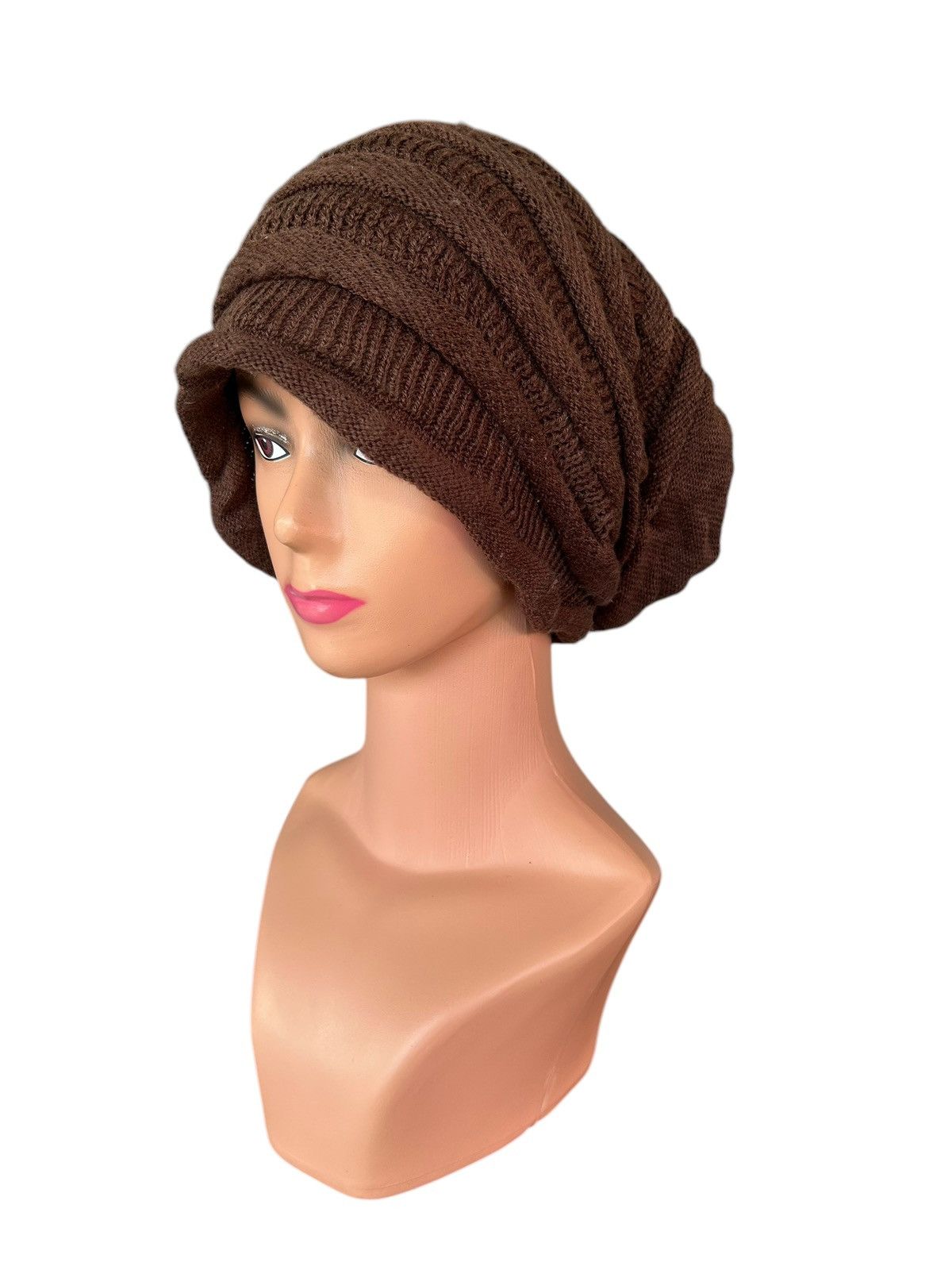 Japanese Brand × Kapital × Vintage Japanese Sunfaded Style Knitted big Beanie Hats Size ONE SIZE - 3 Thumbnail