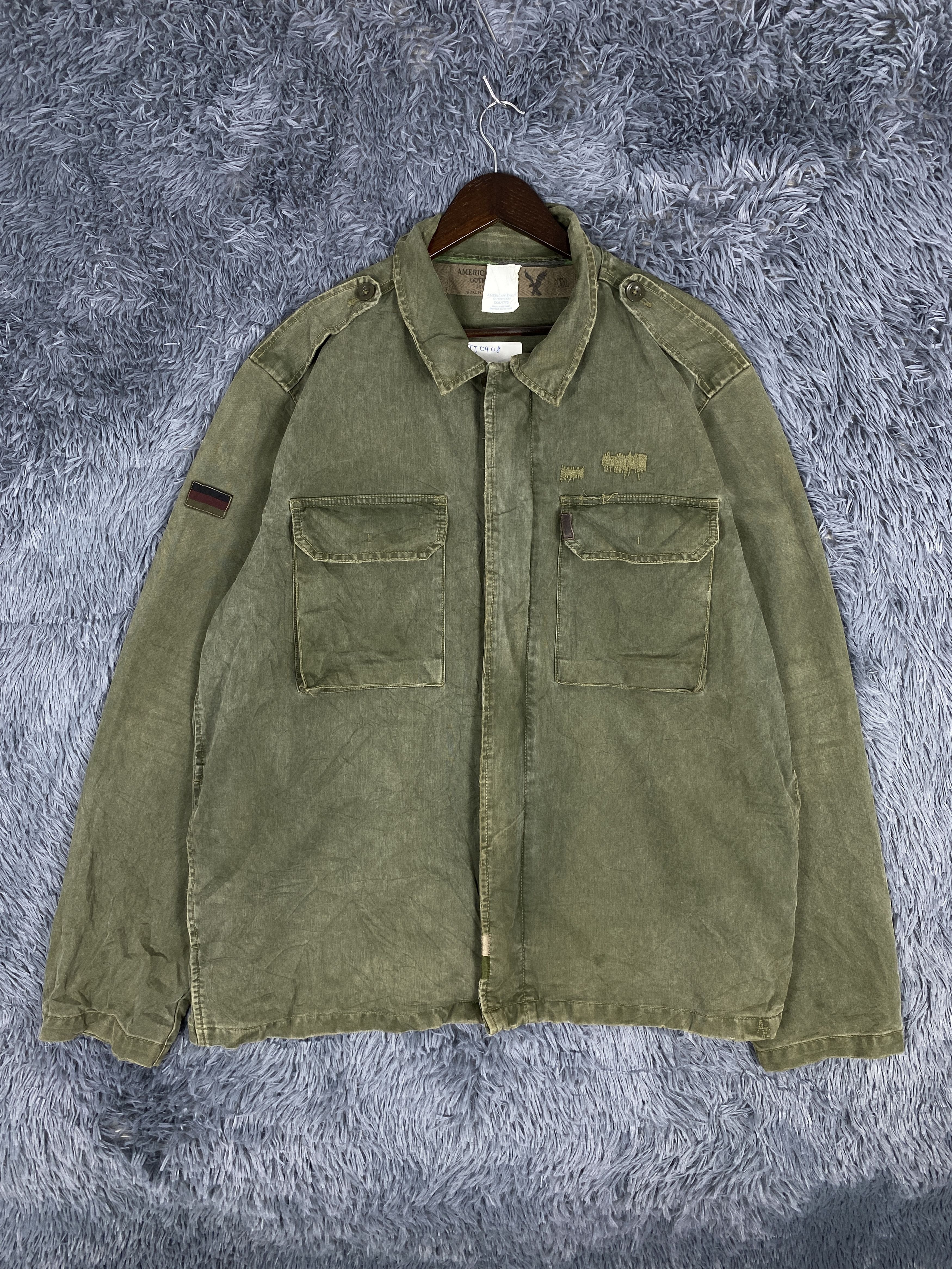 American Eagle Outfitters Vintage American Eagle Outfitters Zip Up Jacket Size US XXL / EU 58 / 5 - 1 Thumbnail