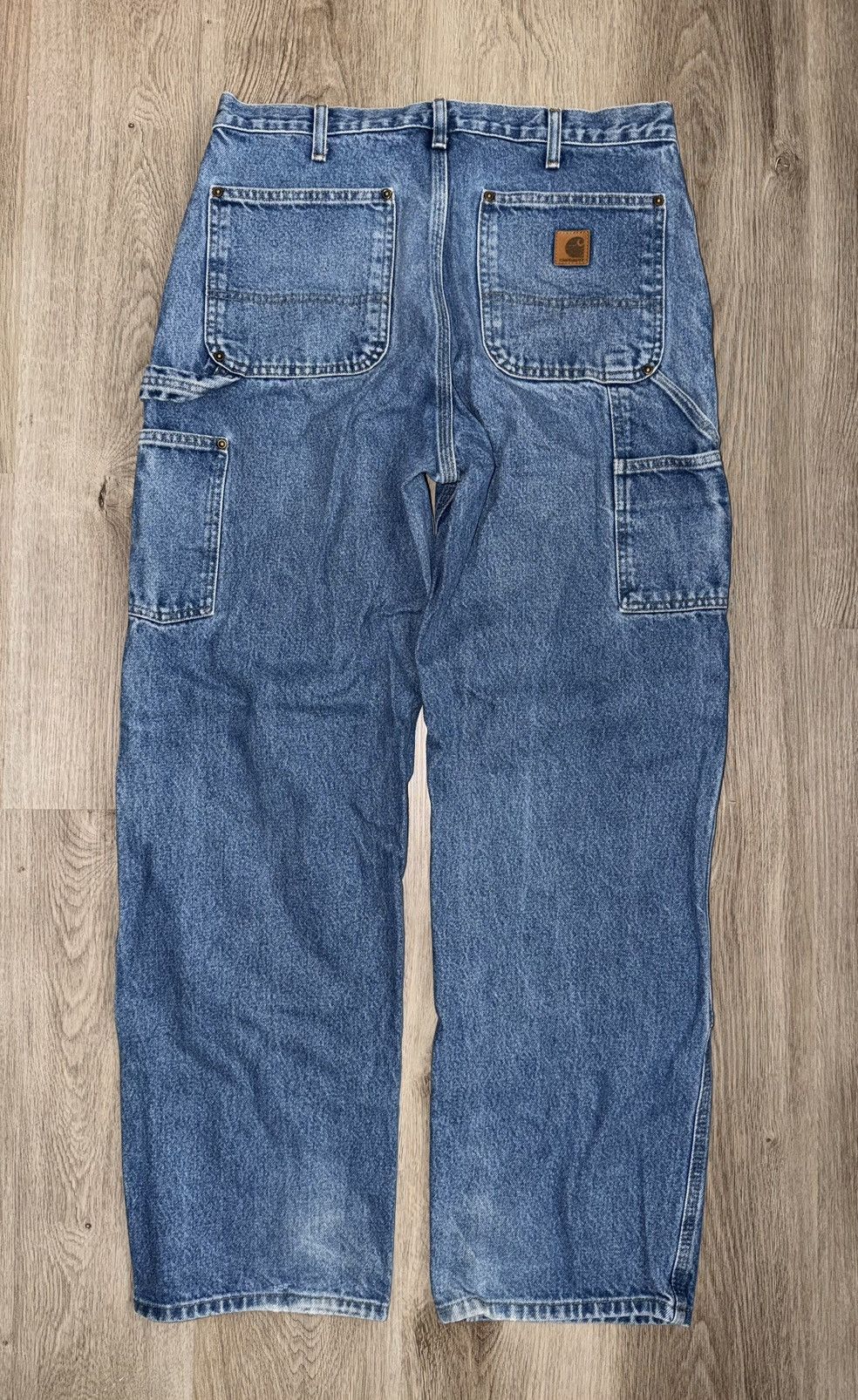 Carhartt Carhartt Double Knee Carpenter "Indigo" Size US 33 - 2 Thumbnail