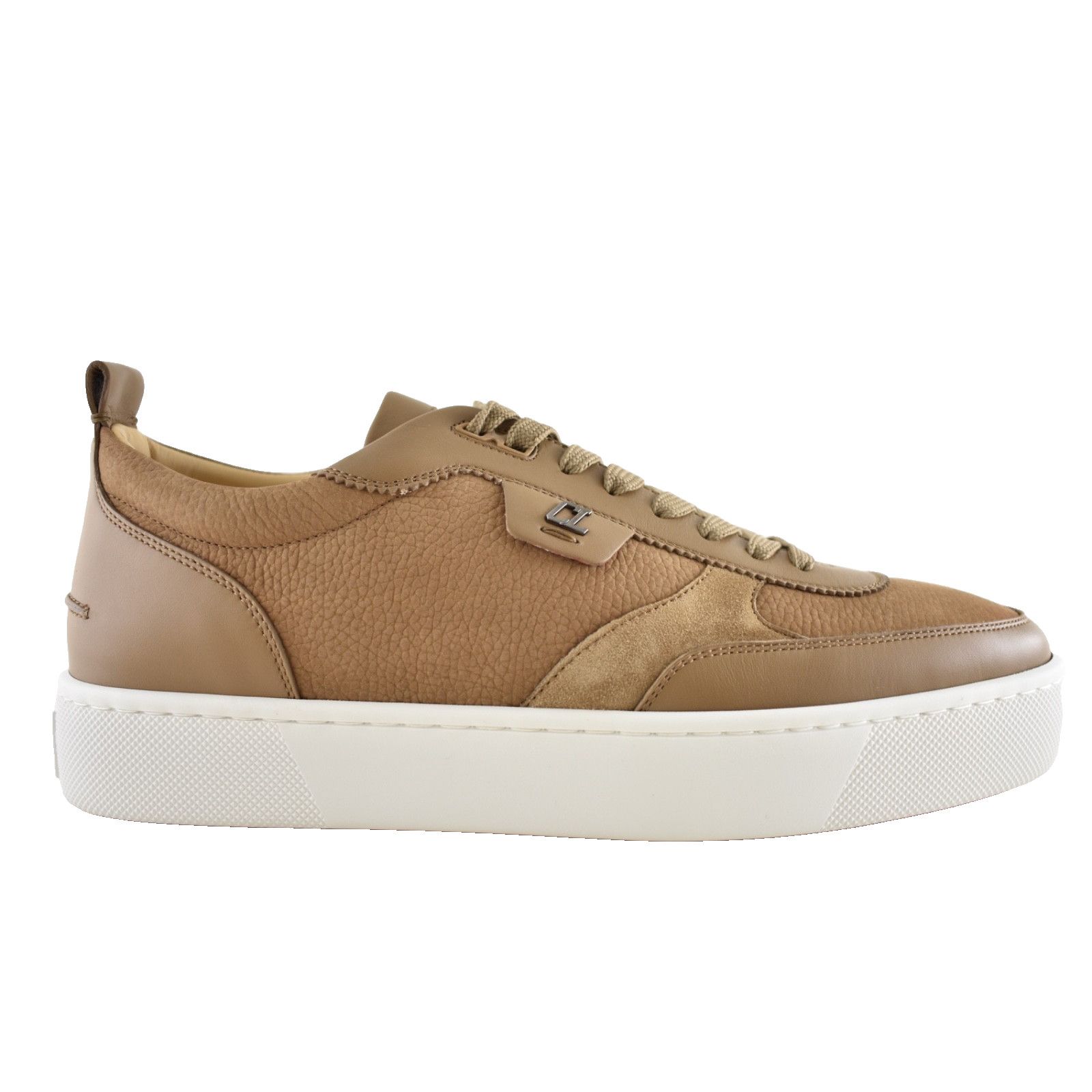 Christian Louboutin Christian Louboutin Mens Happyrui Flat Fennec Low Top Size US 11 / EU 44 - 1 Thumbnail