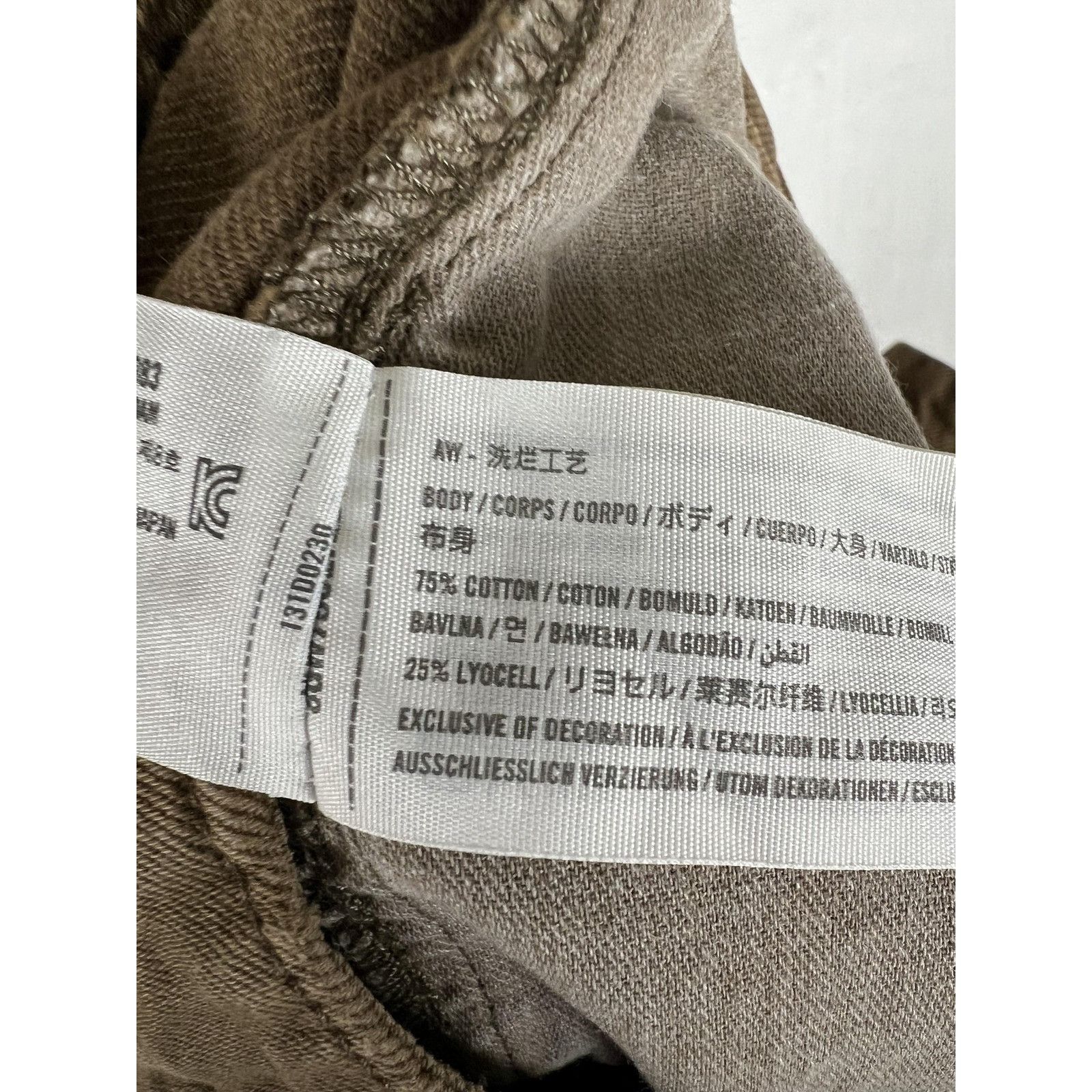 Abercrombie & Fitch Abercrombie & Fitch 90s Loose Pants Mens 30x34 Brown Twill C Size US 30 / EU 46 - 6 Thumbnail