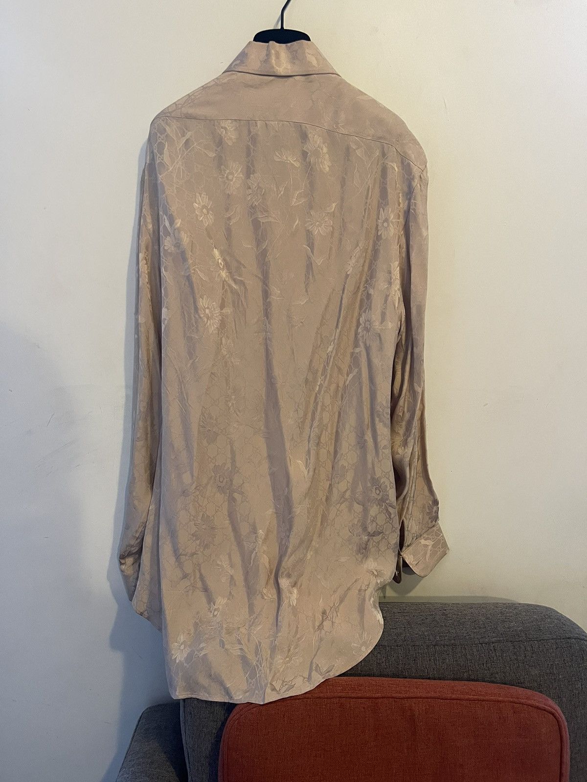 Gucci Gucci monogram oversized viscose button up Size US S / EU 44-46 / 1 - 2 Thumbnail