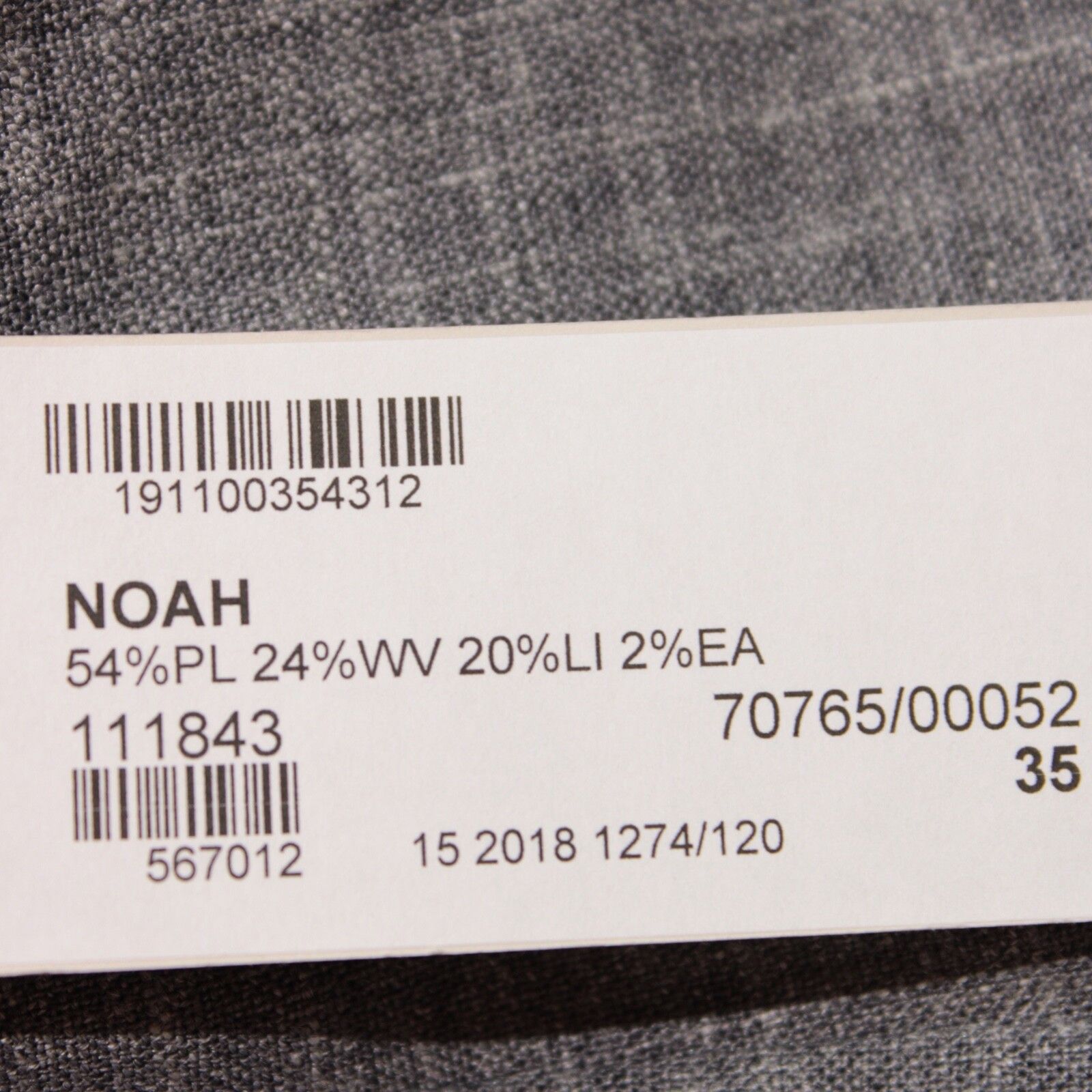 Zanella Zanella New with tags Dress Pants Size 35 US In Gray Size US 35 - 9 Thumbnail