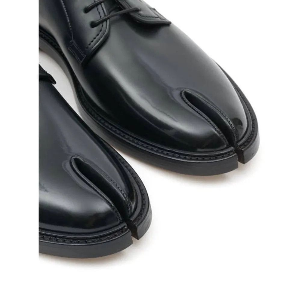 Maison Margiela o1w1db11225 Lace-up Derby Shoes in Black Size US 8 / EU 41 - 4 Thumbnail