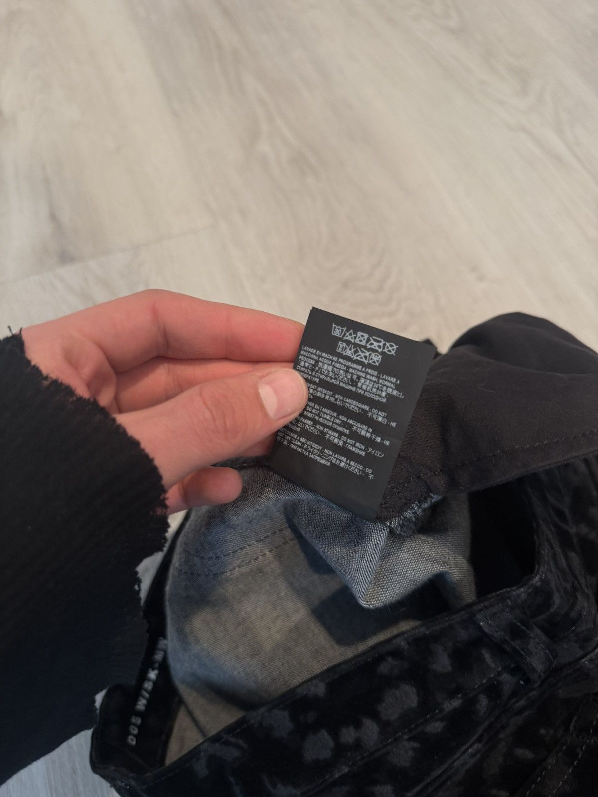 Saint Laurent Paris s/s 2018 velvet leopard denim!! Size US 28 / EU 44 - 9 Thumbnail