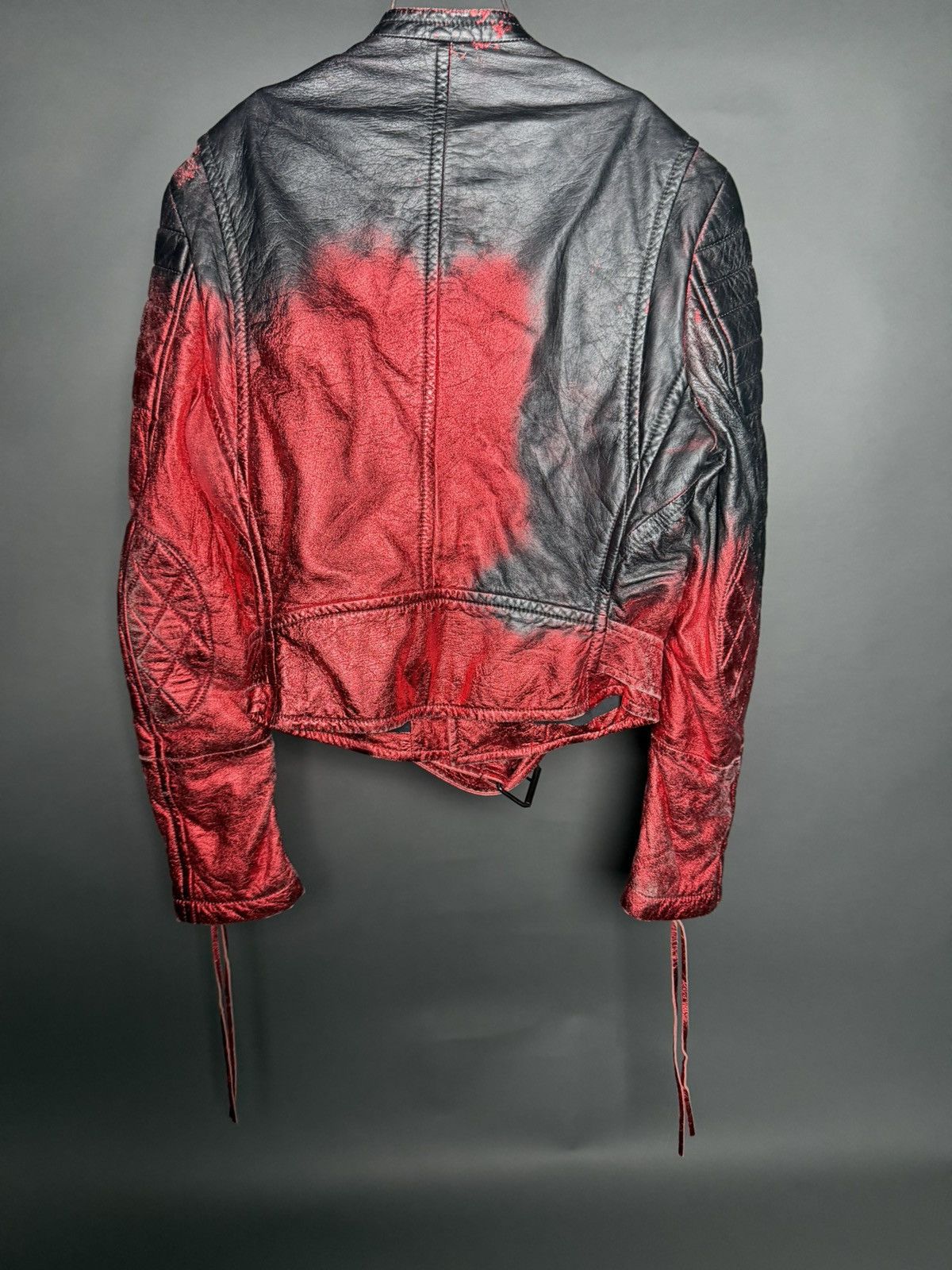 Haider Ackermann Haider Ackermann Metallic Moto Jacket Size US S / EU 44-46 / 1 - 2 Thumbnail