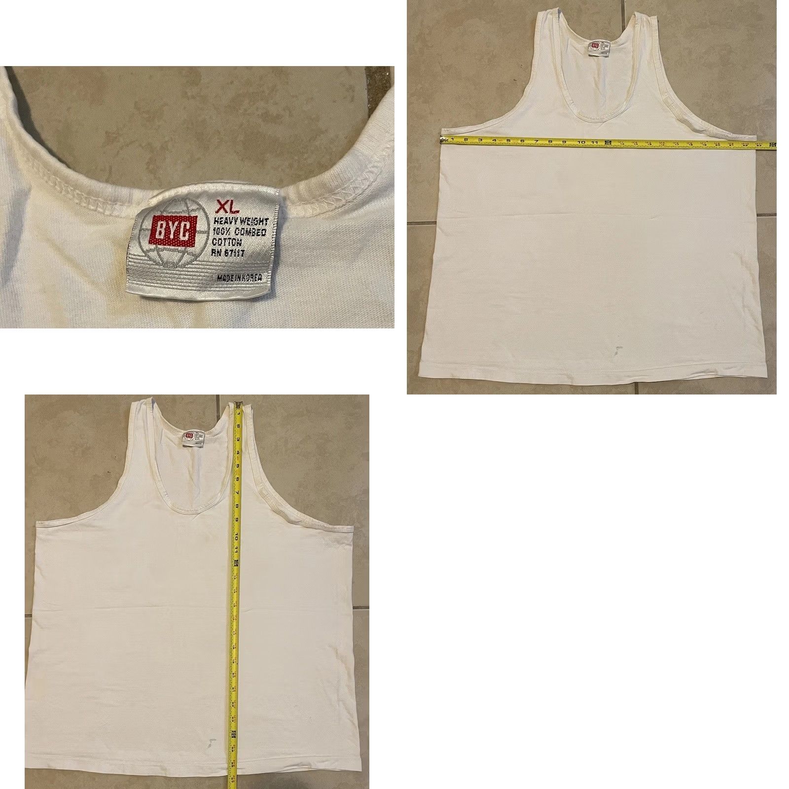 Vintage VINTAGE Drunk Chihuahua Faded Tank Top M White 90s Beach Grunge Funny Saying Pub Bar Tequila Mexico Punk Surf Shirt Mens Size US M / EU 48-50 / 2 - 9 Thumbnail