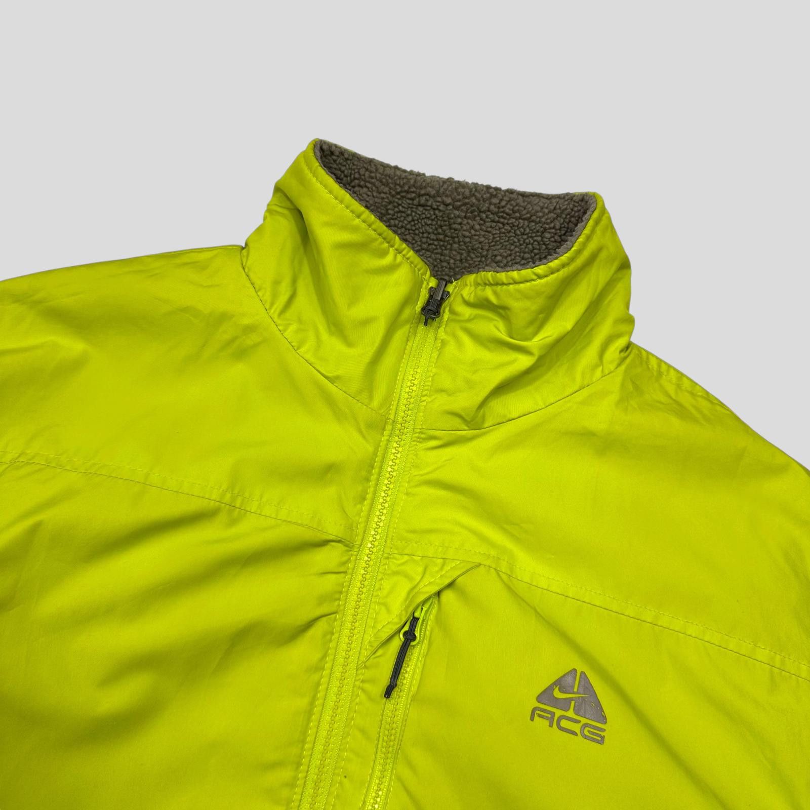 Designer Nike ACG FW07 Reversible Nylon Panelled Fleece - M/L Size ONE SIZE - 6 Thumbnail