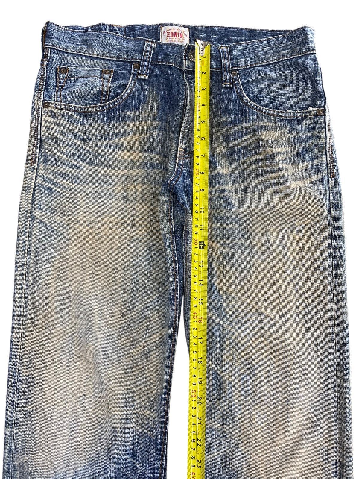 Edwin Vintage Edwin Whiskers Rusty Wash Style Loose Style Size US 32 / EU 48 - 6 Thumbnail