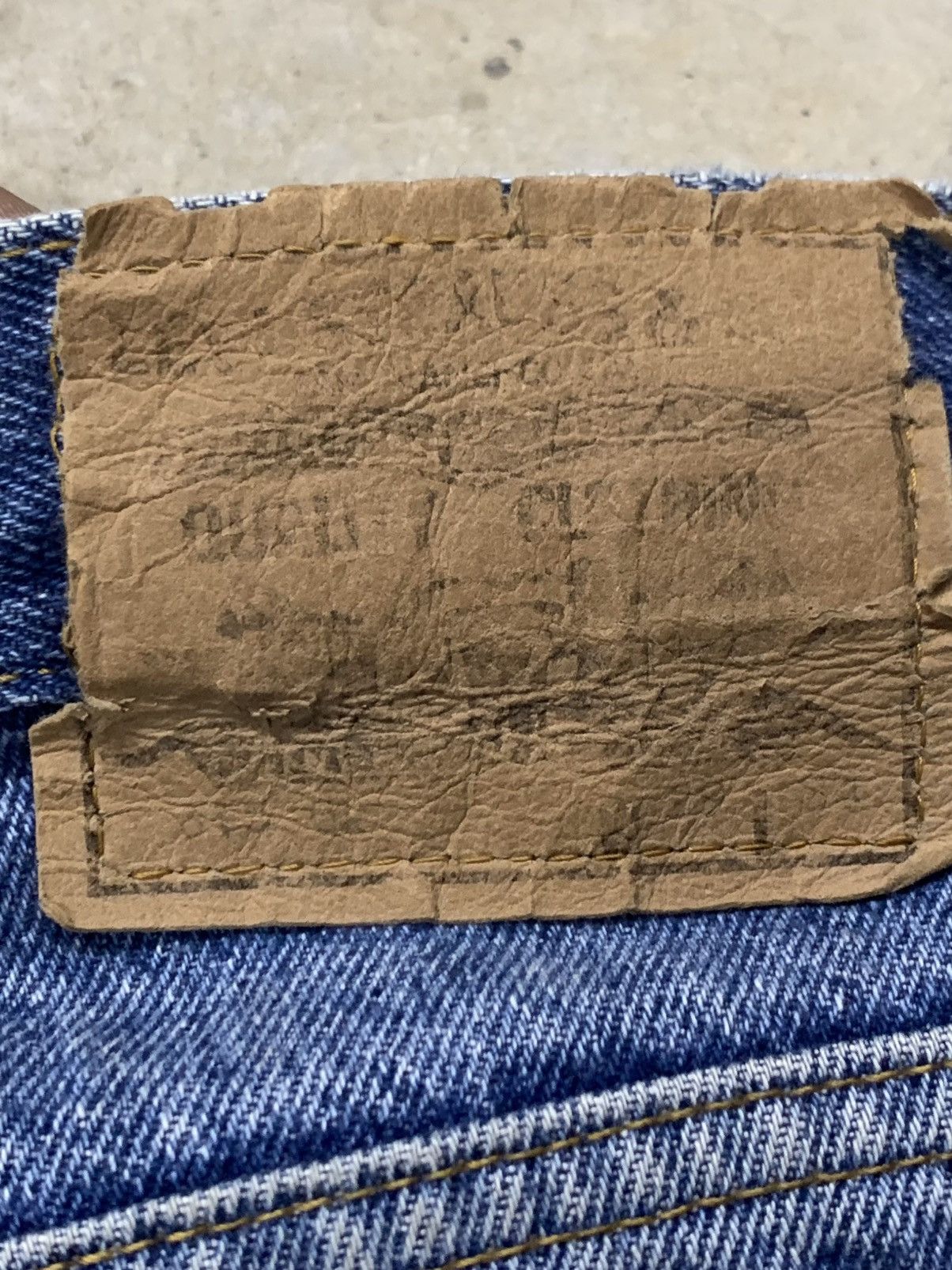 Levi's × Levi's Vintage Clothing × Vintage Vintage Levis Orange Tab Made in Belgium Size US 28 / EU 44 - 11 Thumbnail