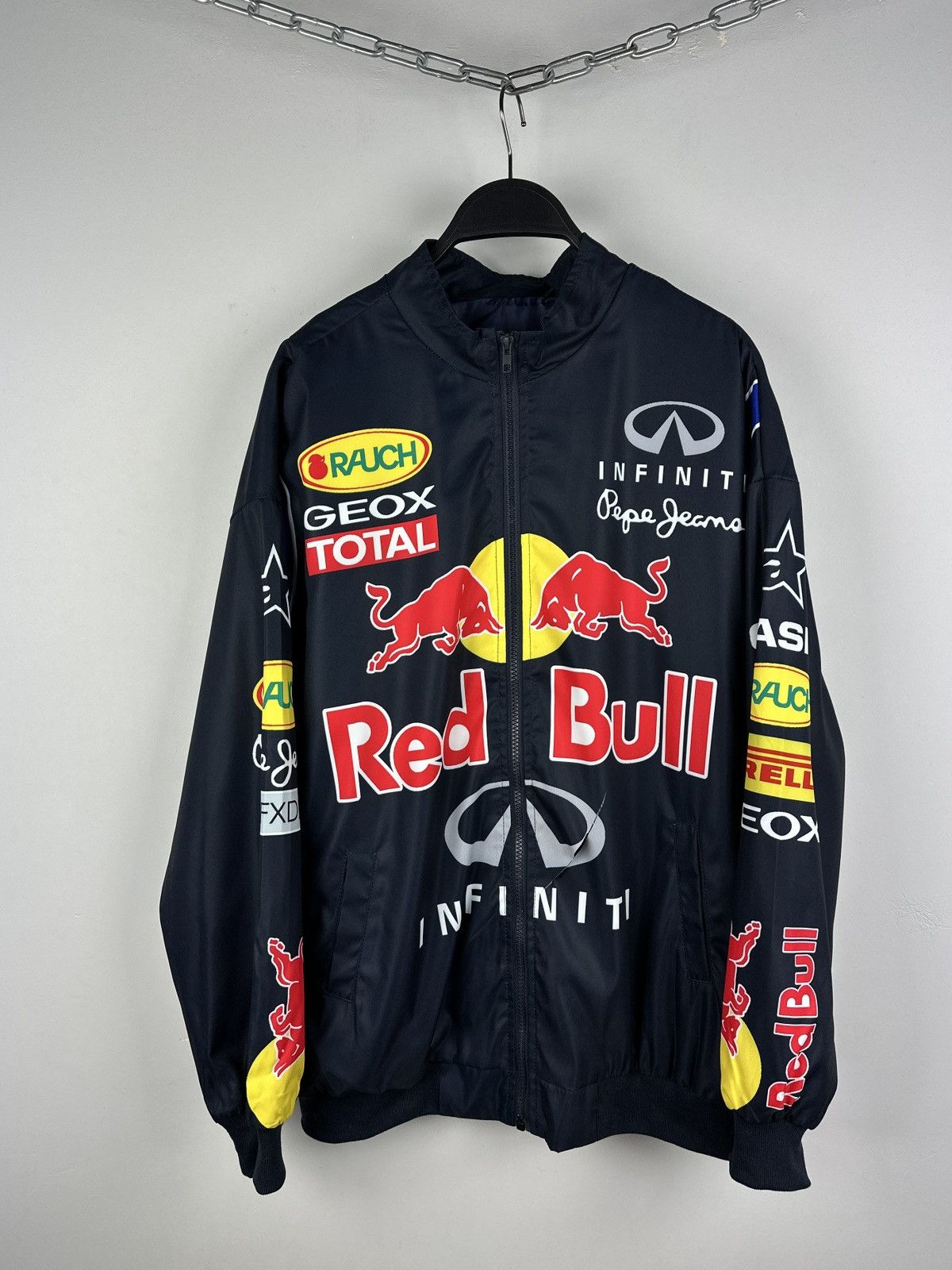 Formula 1 × Red Bull Vintage Red Bull Infinity F1 Racing Light Jacket ...