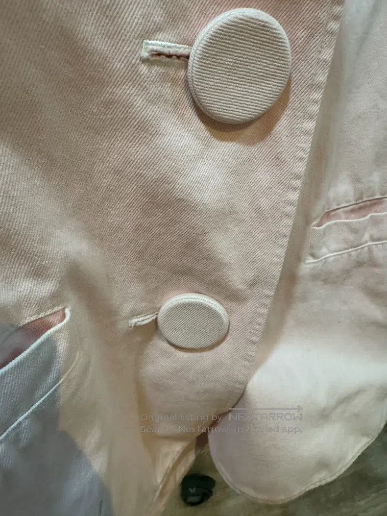 Raf Simons Raf simons size 1 22ss cowboy leather brand big button ve Size 34S - 6 Thumbnail