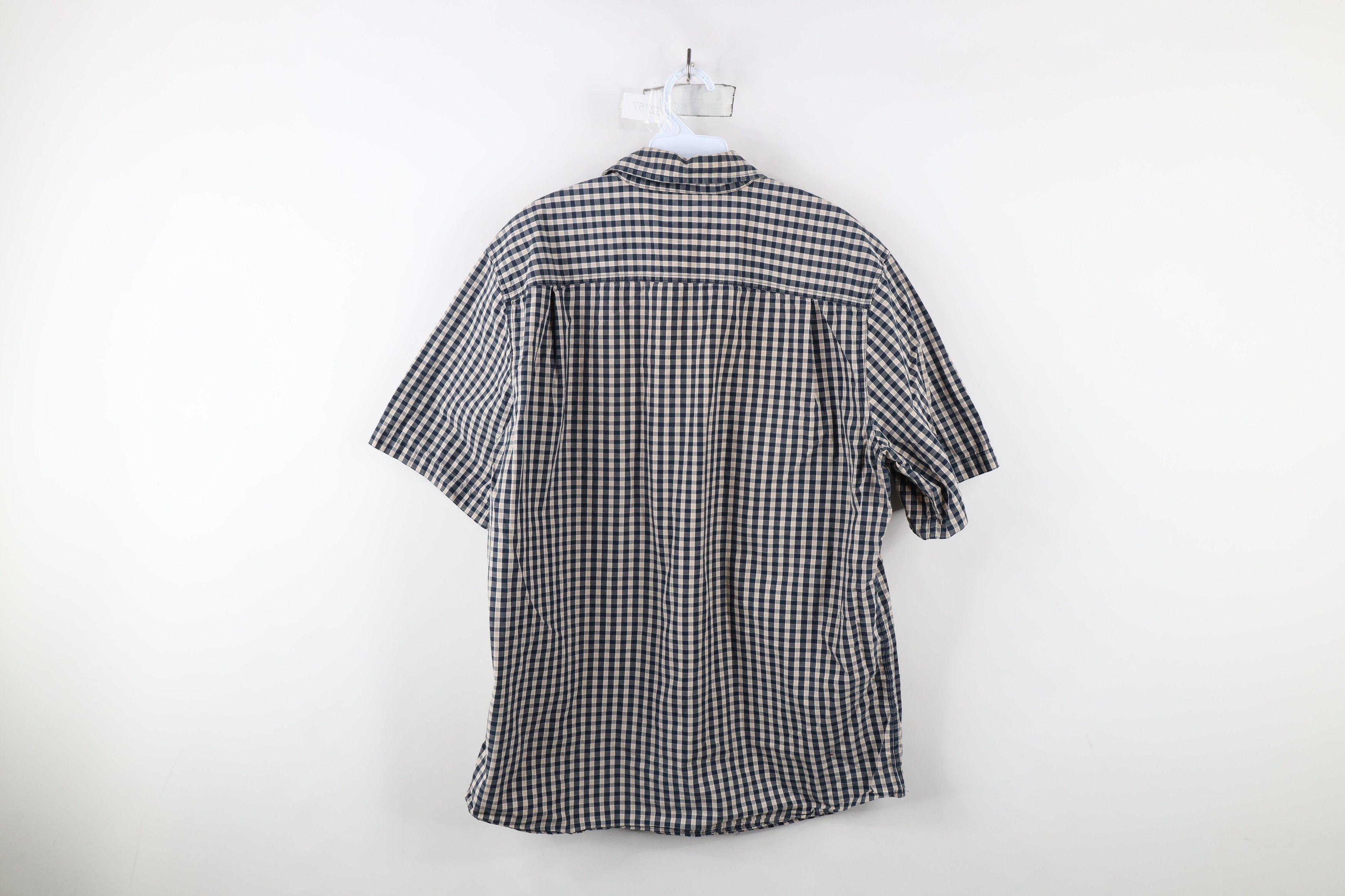 Carhartt × Vintage Vintage Carhartt Checkered Short Sleeve Button Shirt Cotton Size US L / EU 52-54 / 3 - 12 Thumbnail