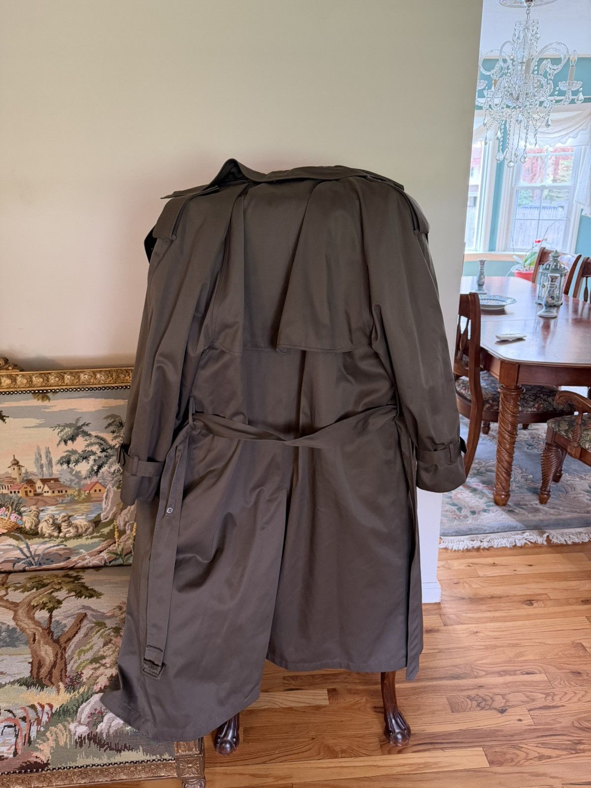 London Fog London fog grey trench coat with orange lining Size US L / EU 52-54 / 3 - 5 Thumbnail