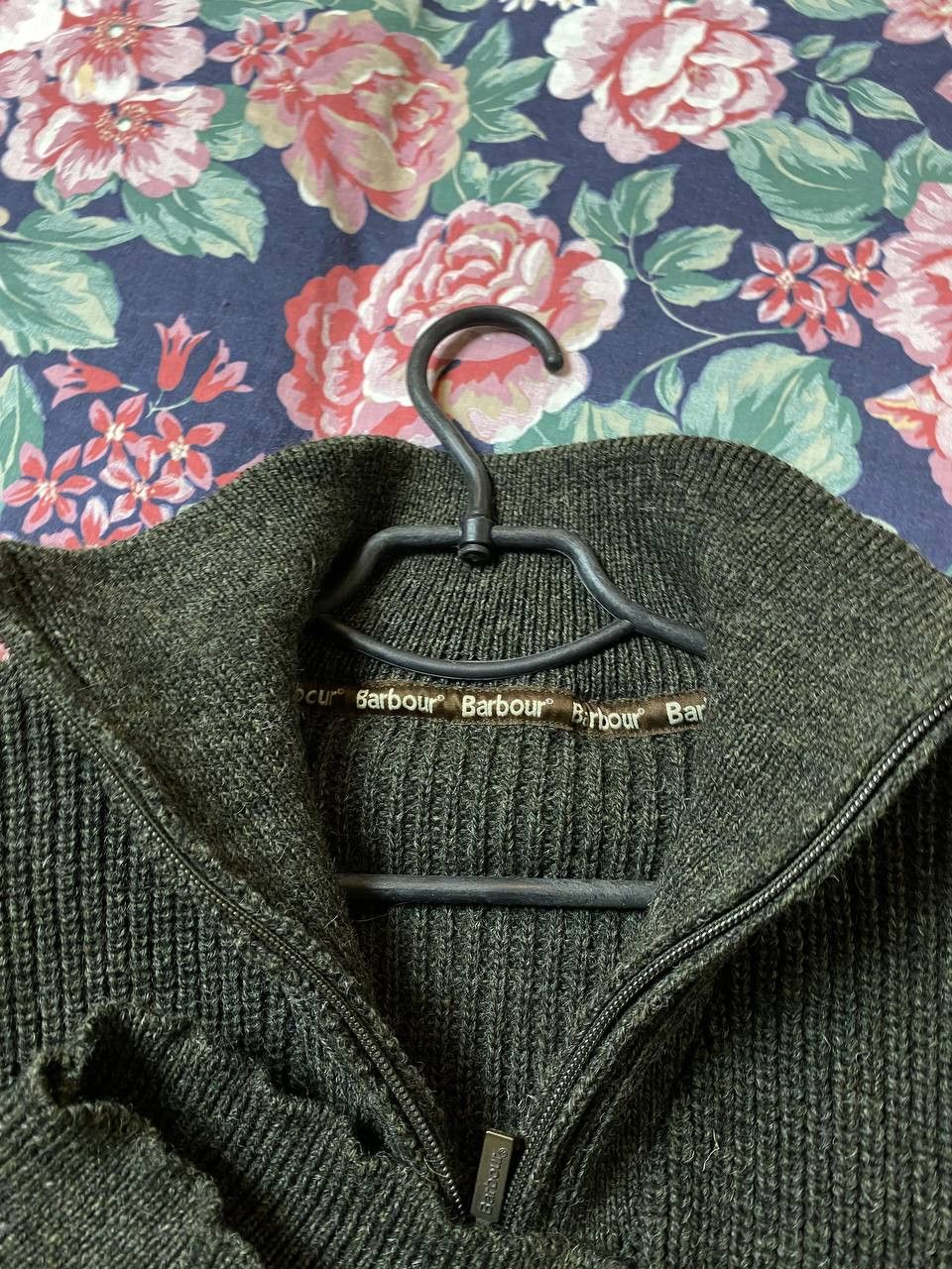 Barbour × Vintage Vintage Barbour Knit Wool Sweater Size US L / EU 52-54 / 3 - 5 Thumbnail