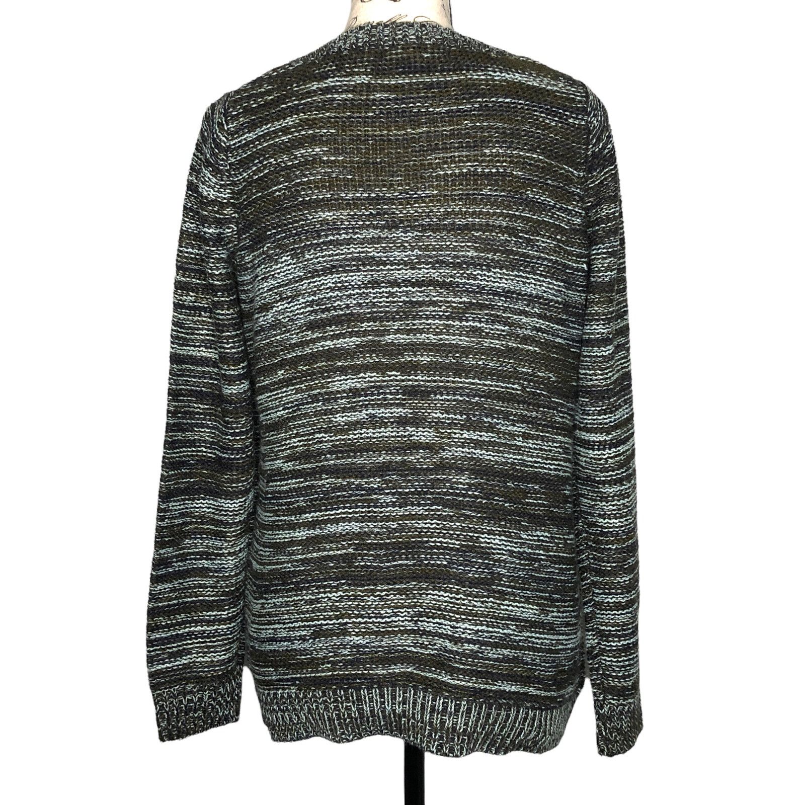 Other Varied Texture Loose Open Knit Panel Crew Neck Sweater Size S / US 4 / IT 40 - 5 Thumbnail