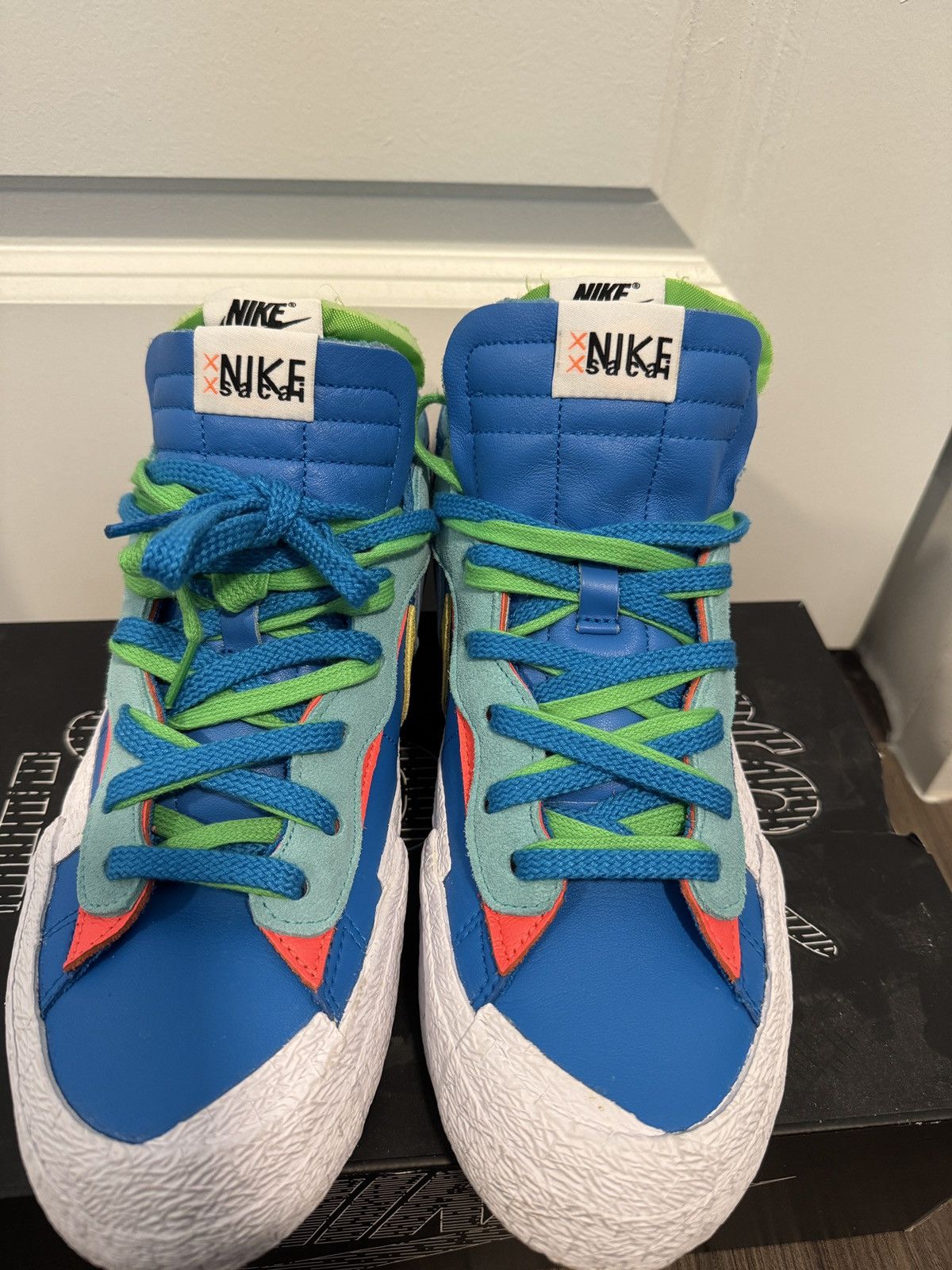 Kaws × Nike × Sacai NIKE X SACAI X KAWS BLAZER LOW Size US 10.5 / EU 43-44 - 2 Thumbnail