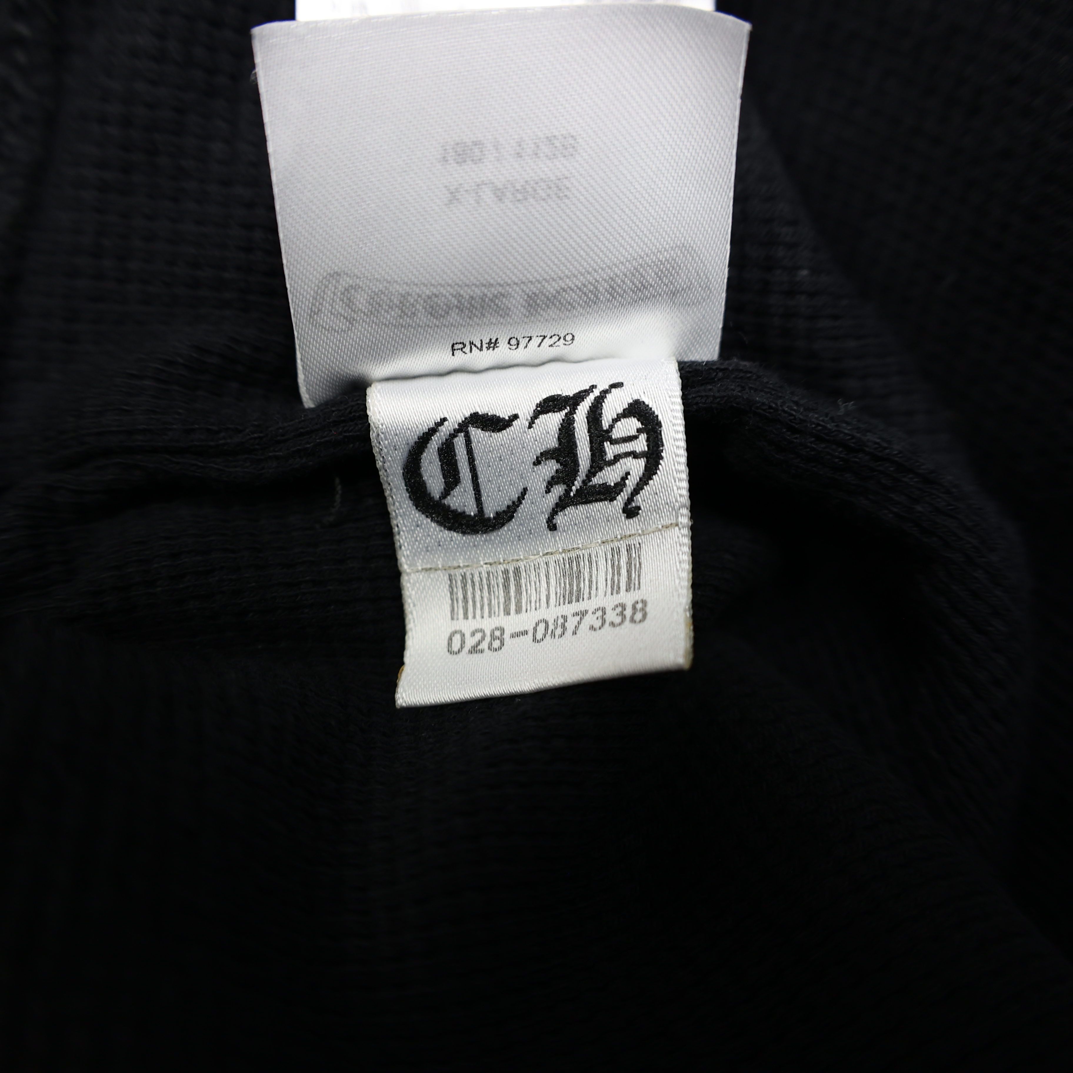 Chrome Hearts Chrome Hearts Thermal Zip Up Scroll Hoodie Size US XL / EU 56 / 4 - 9 Thumbnail