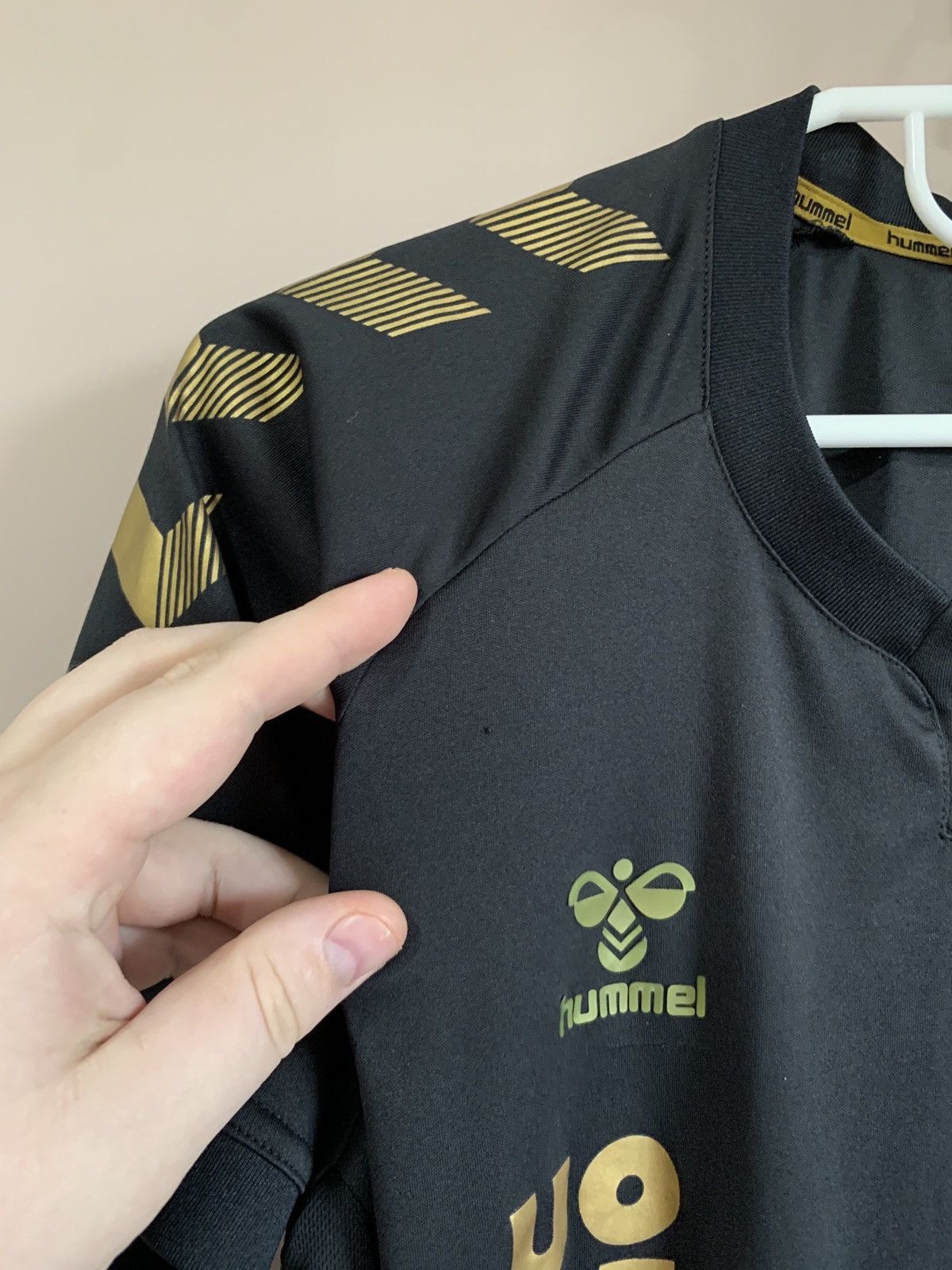 Hummel Northampton Town Away Football Shirt Hummel Soccer Jersey Size US S / EU 44-46 / 1 - 6 Thumbnail