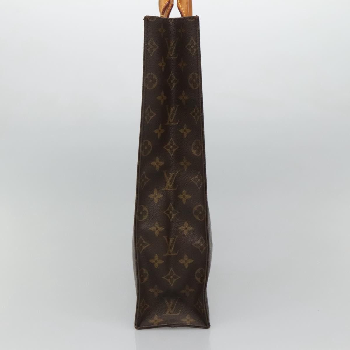 Louis Vuitton LOUIS VUITTON Monogram Sac Plat Hand Bag M51140 Size ONE SIZE - 3 Thumbnail